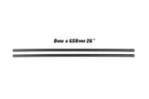 Pair Twin Metal Rail Wiper Refill 8mm x 650mm 26"