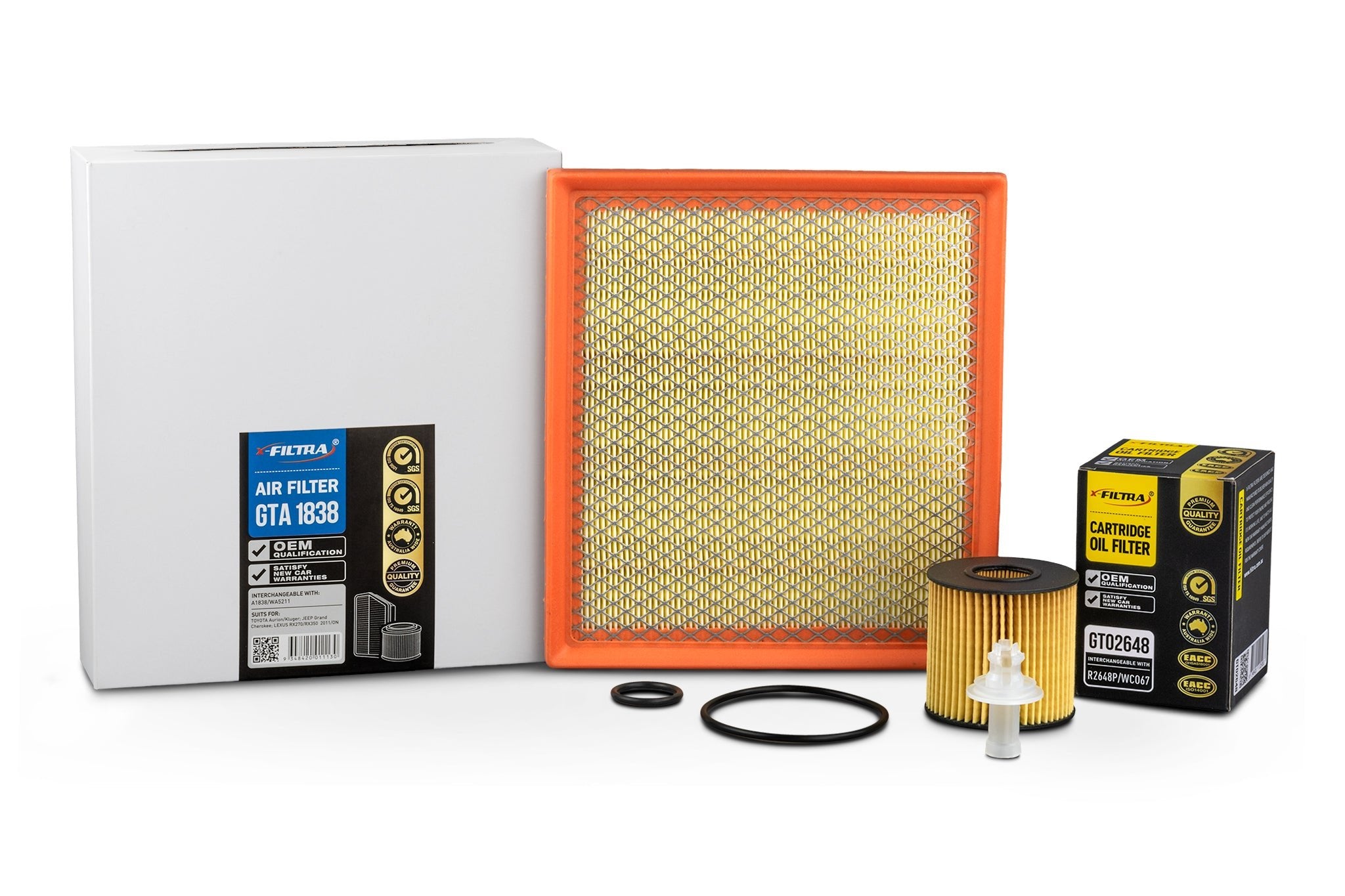 AIR GTA1838 OIL GTO2648 Filter Kit - Service Parts Online