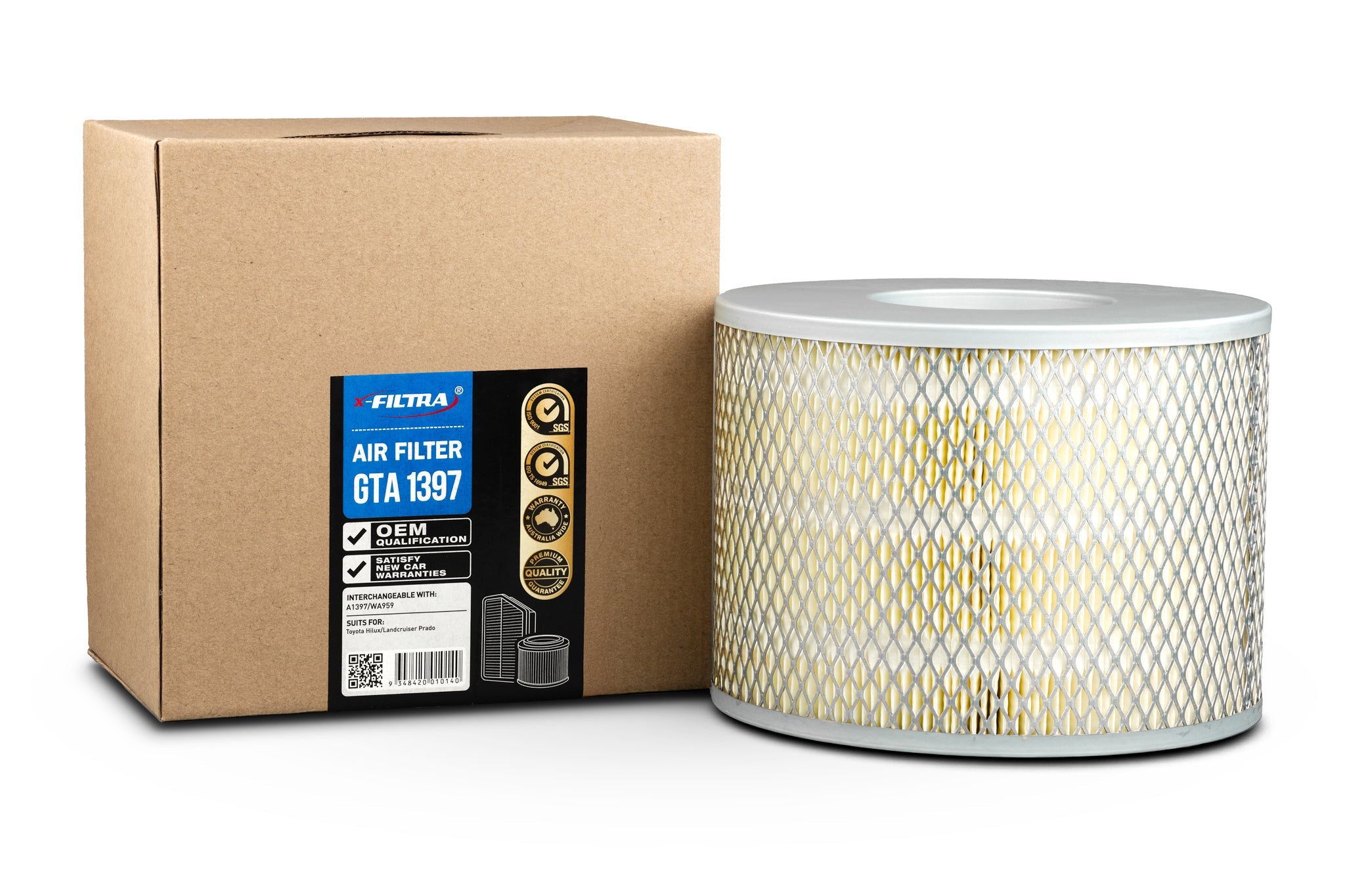 x - Filtra GTA1397 Air Filter - Service Parts Online