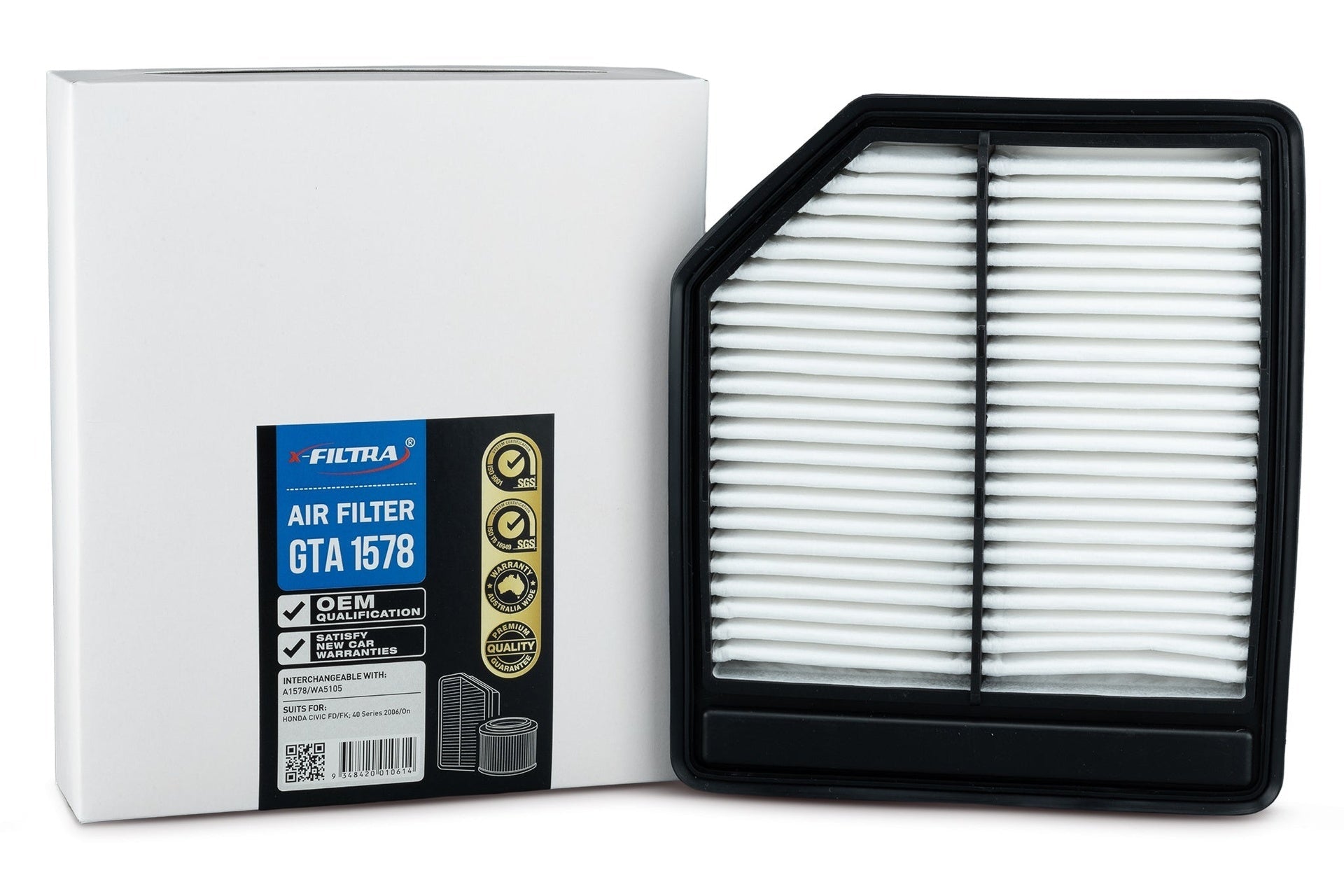 x - Filtra GTA1578 Air Filter - Service Parts Online