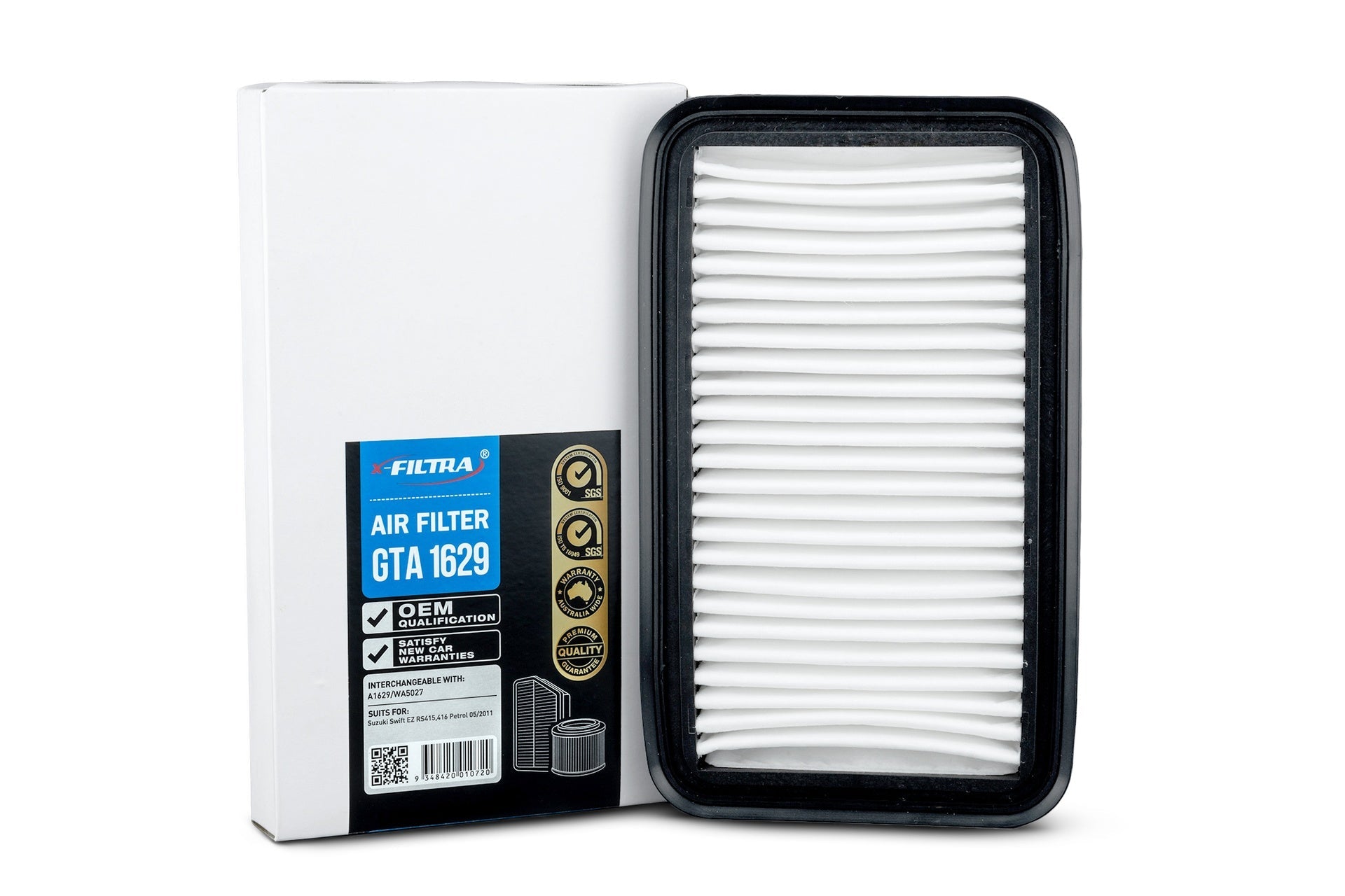 x - Filtra GTA1629 Air Filter - Service Parts Online