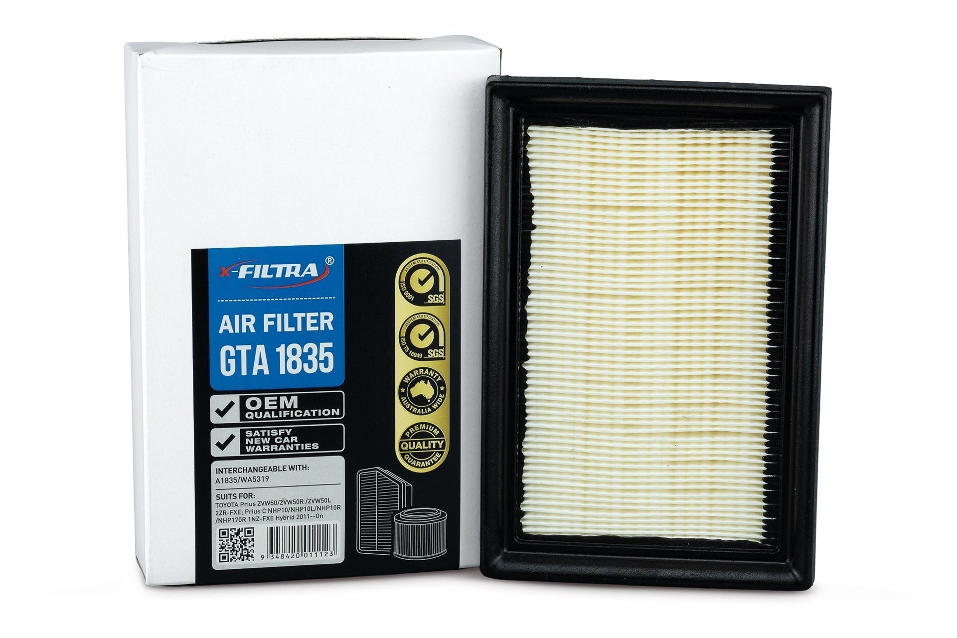 x - Filtra GTA1835 Air Filter - Service Parts Online