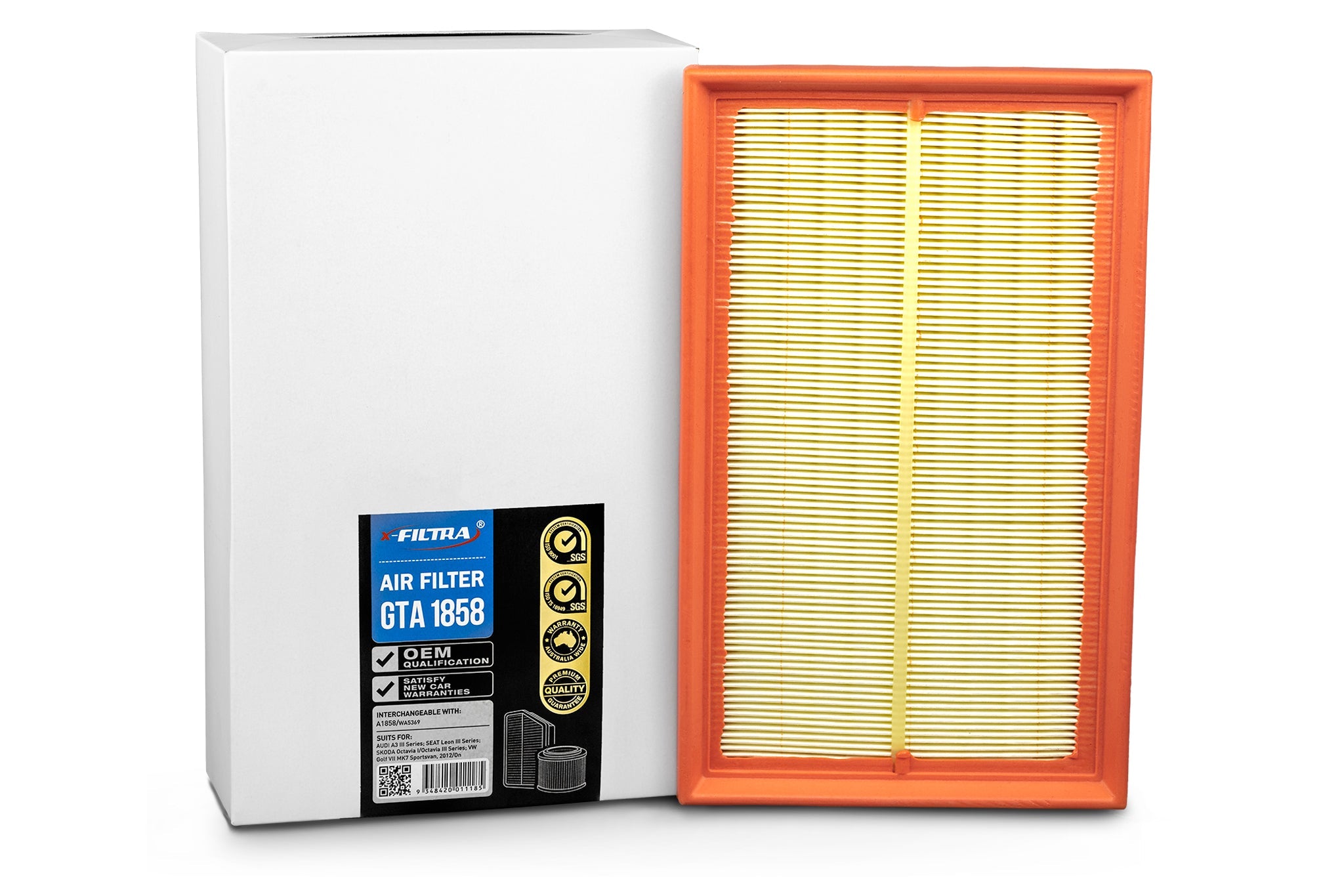 x-Filtra GTA1858 Air Filter - Service Parts Online