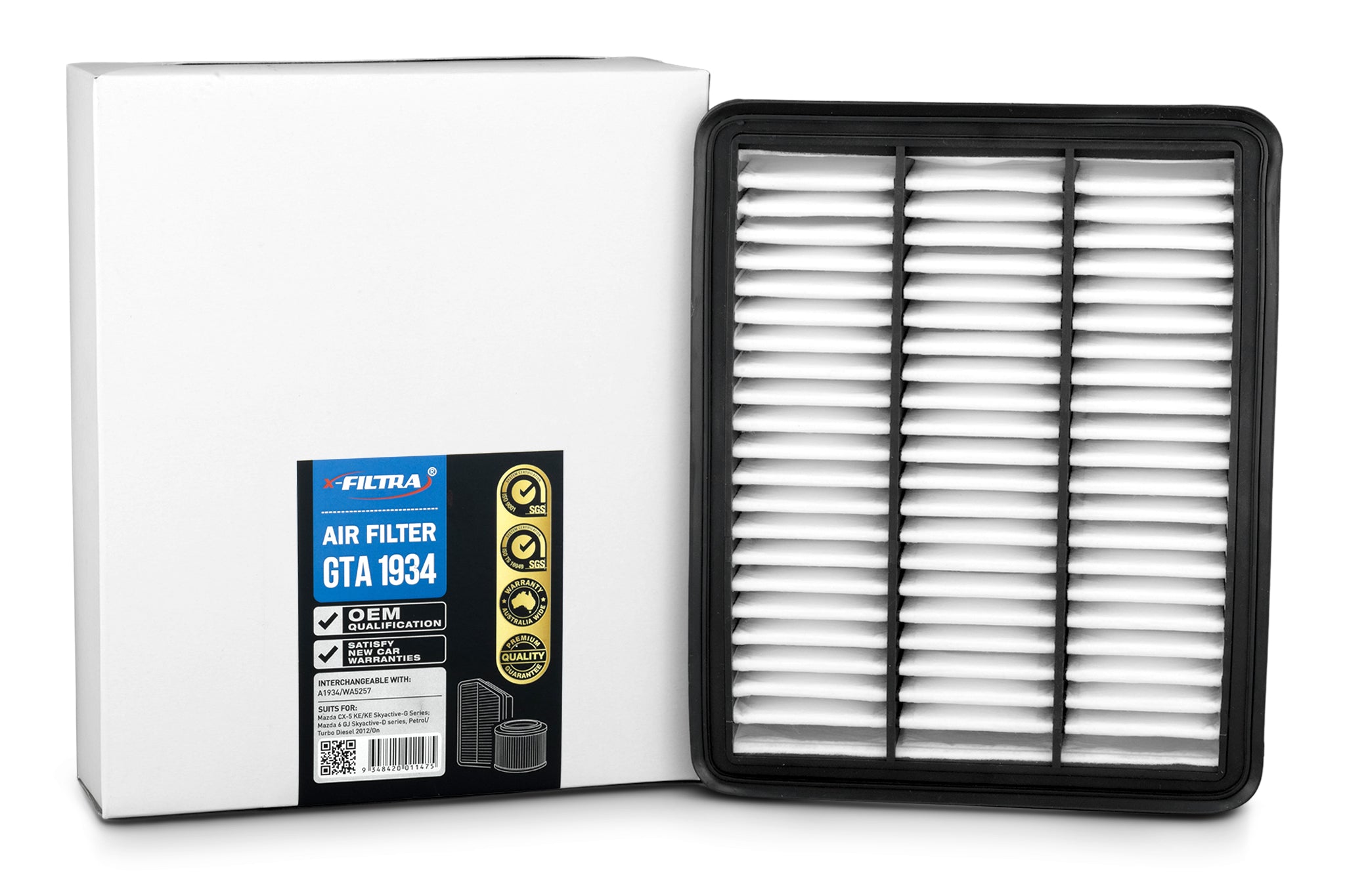 x - Filtra GTA1934 Air Filter - Service Parts Online