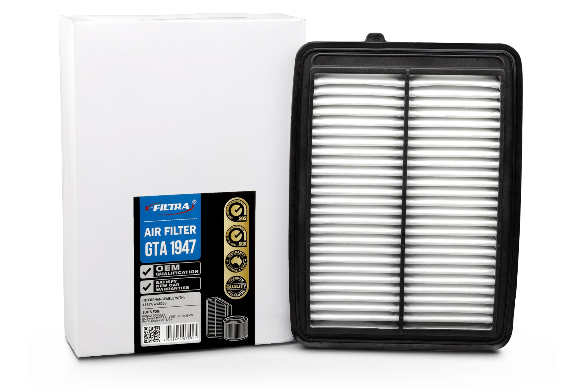 x - Filtra GTA1947 Air Filter - Service Parts Online