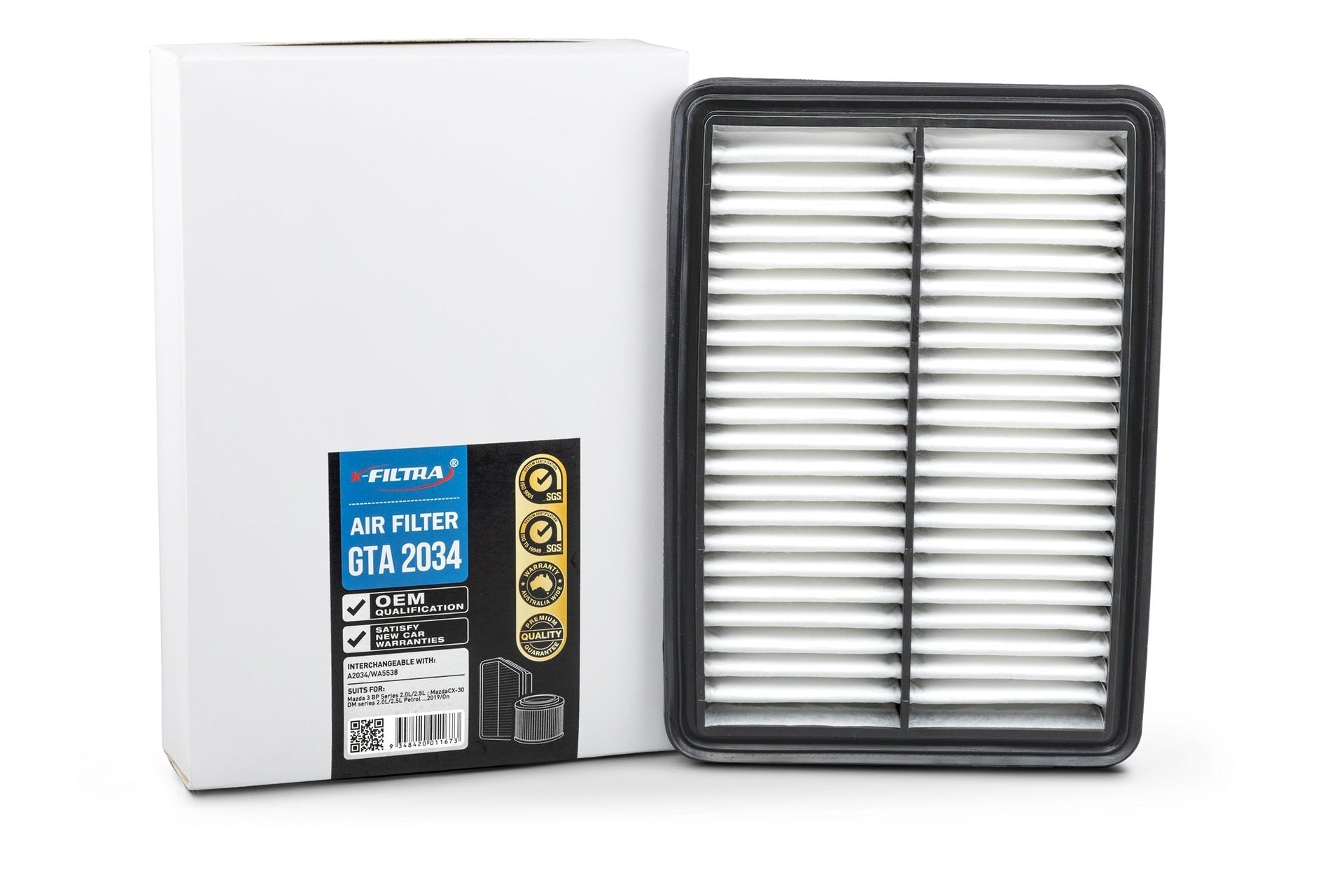 x - Filtra GTA2034 Air Filter - Service Parts Online