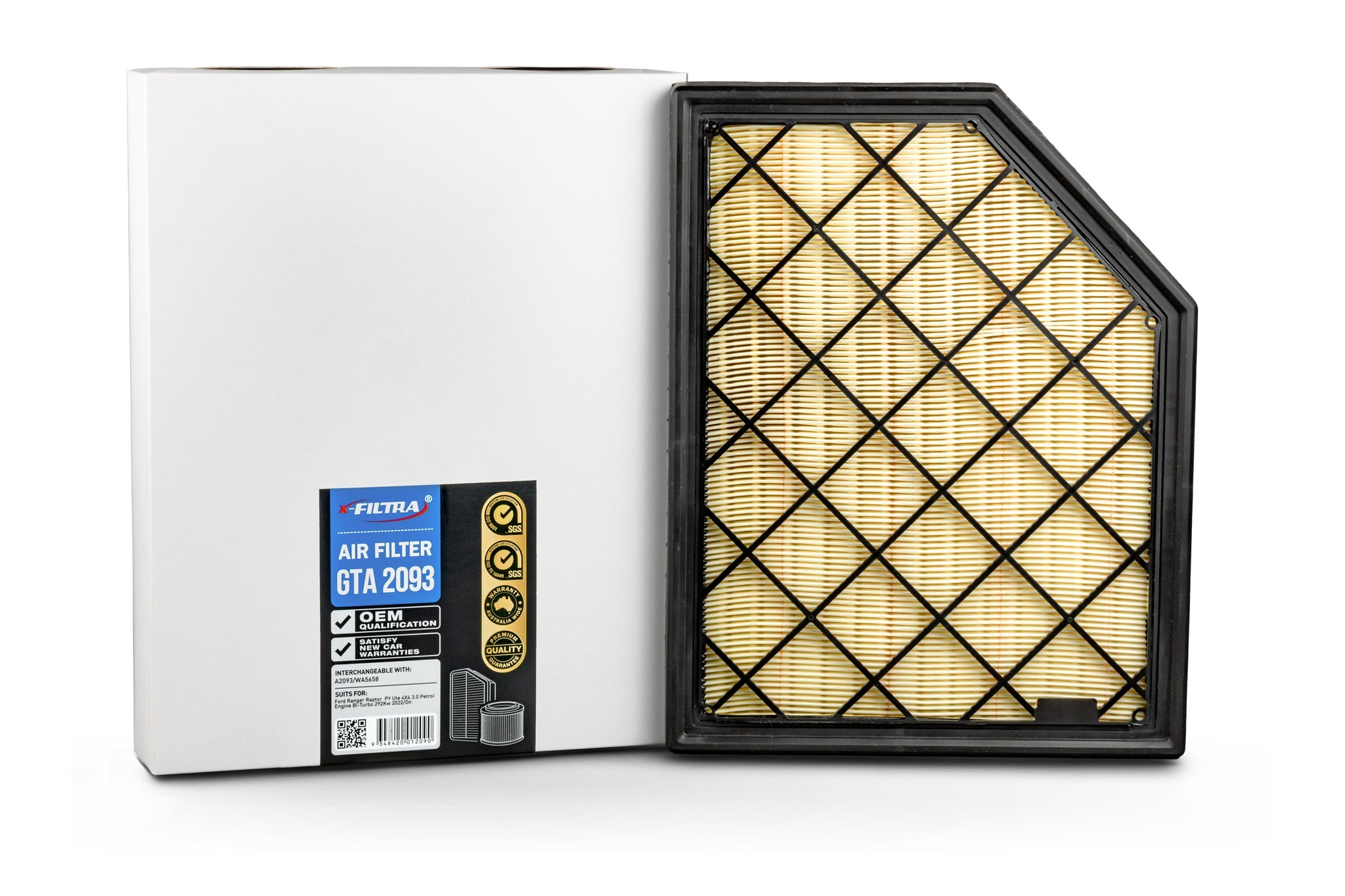 x - Filtra GTA2093 Air Filter - Service Parts Online