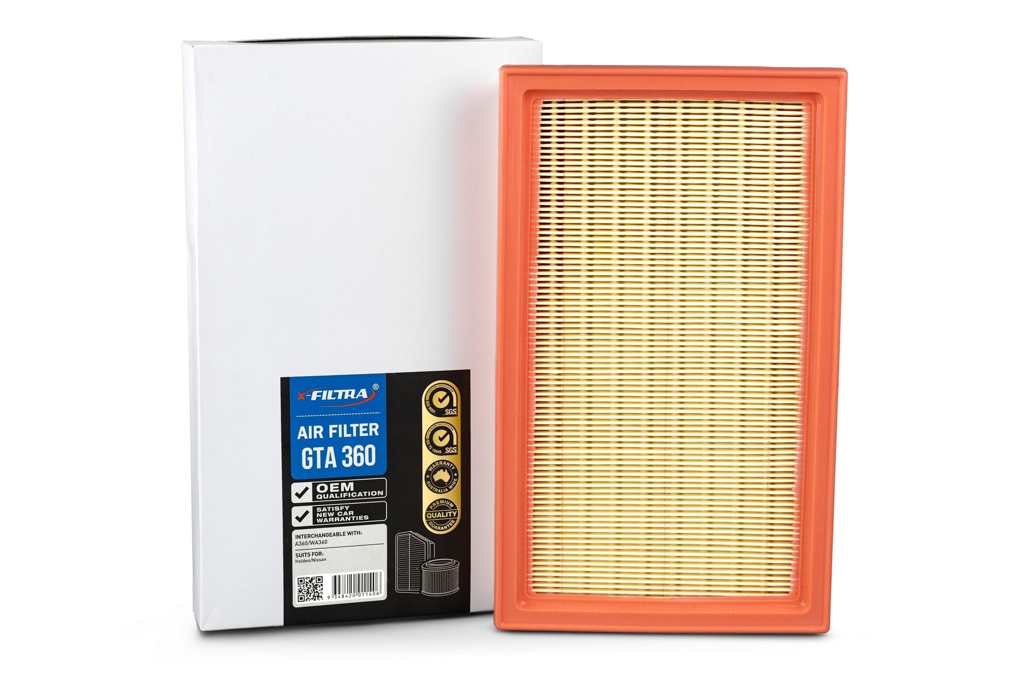 x - Filtra GTA360 Air Filter - Service Parts Online