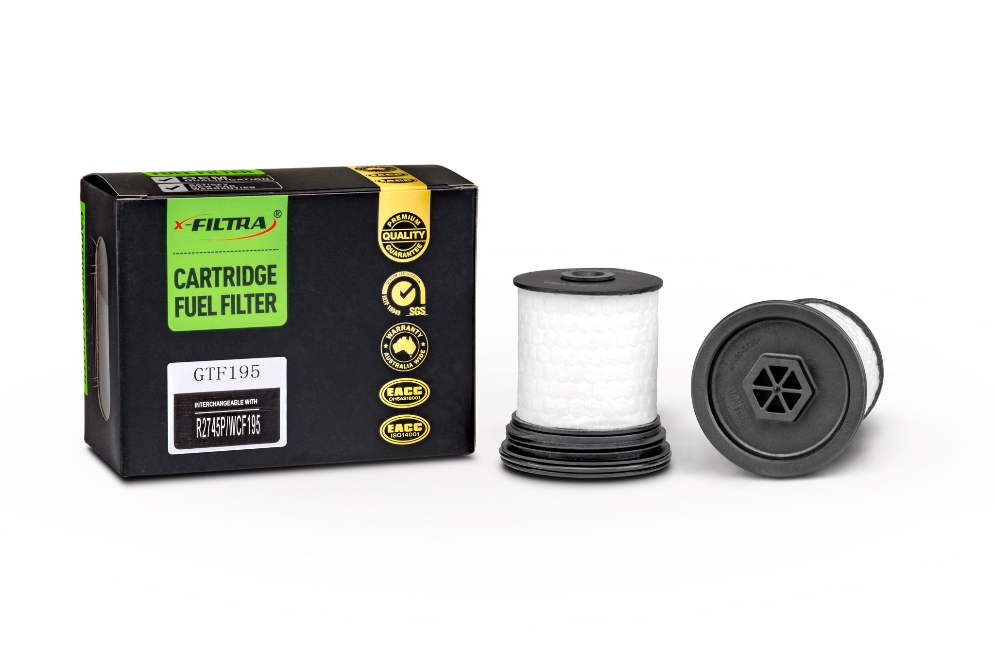 x - Filtra GTF195 Fuel Filter x 2 - Service Parts Online