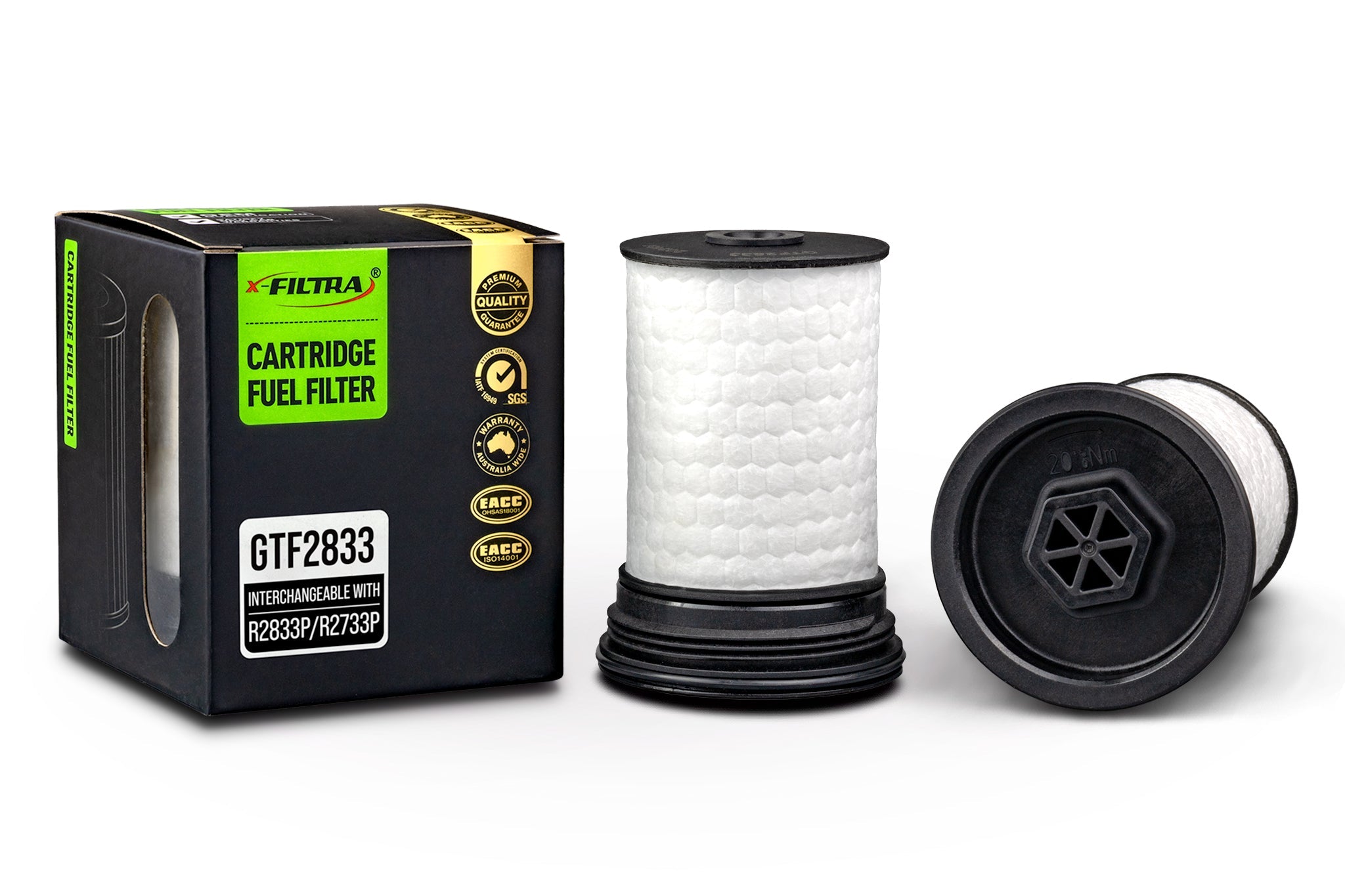 x - Filtra GTF2833 Fuel Filter x 2 - Service Parts Online