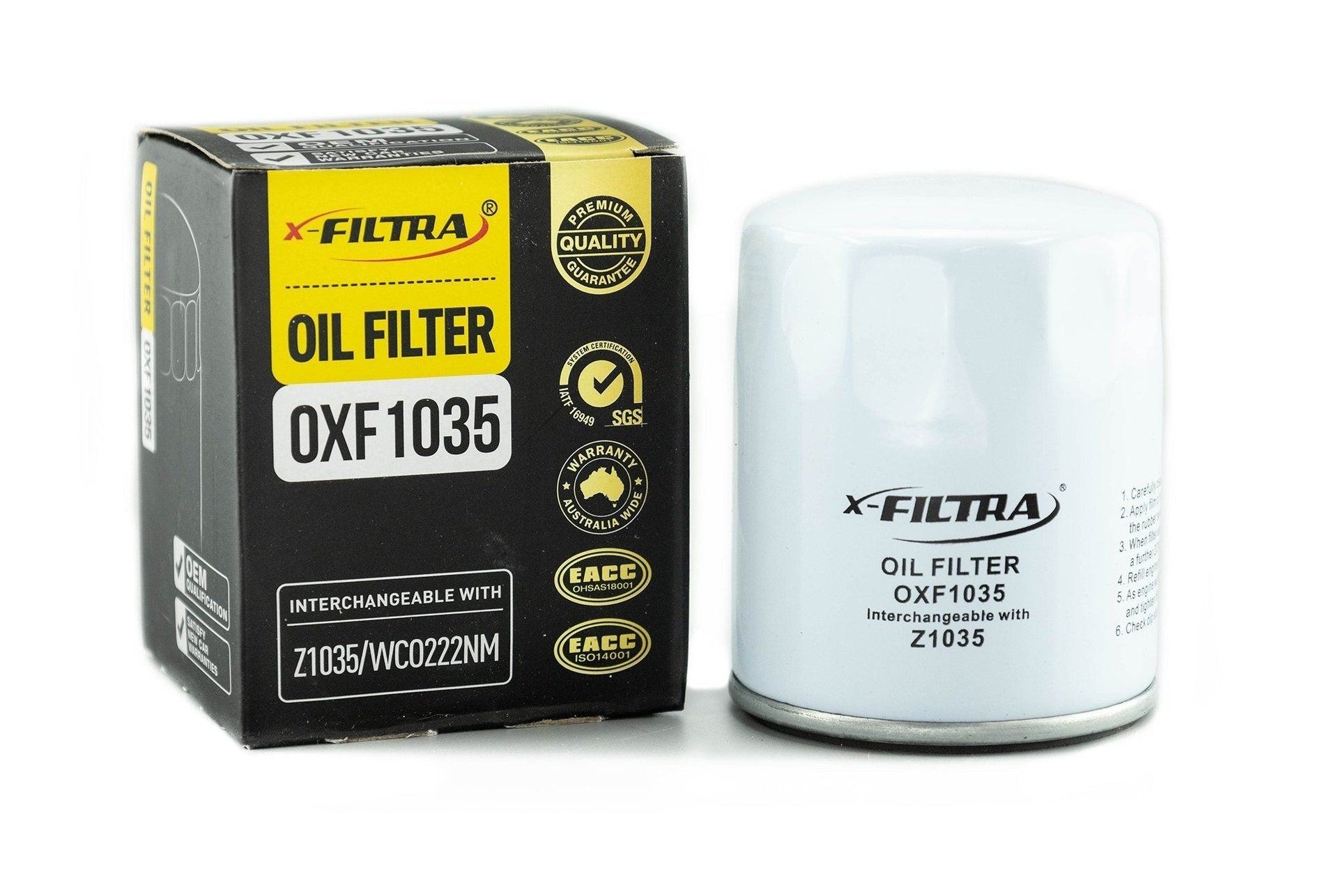 x - Filtra OXF1035 Oil Filter - Service Parts Online