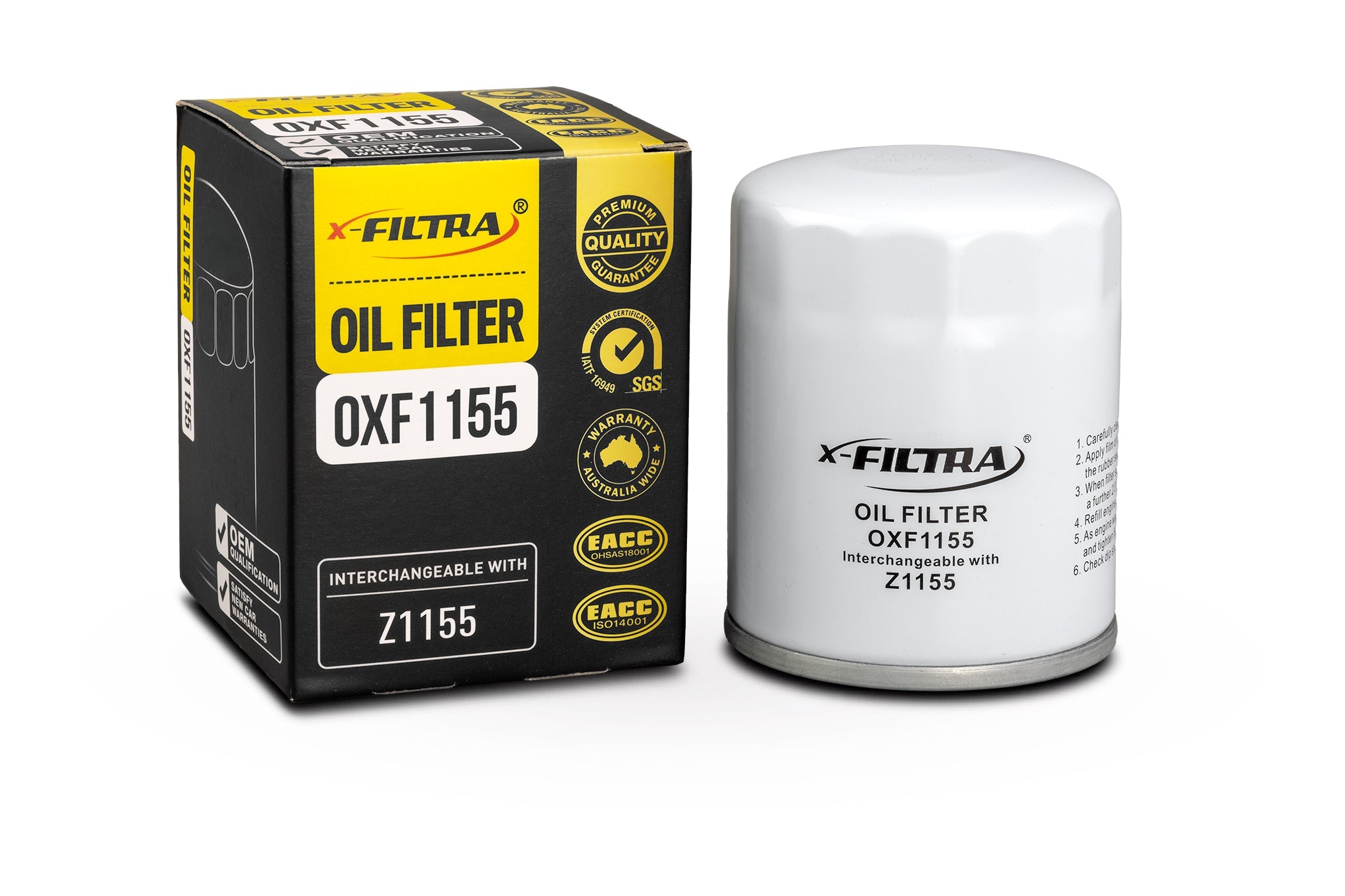 x - Filtra OXF1155 Oil Filter - Service Parts Online