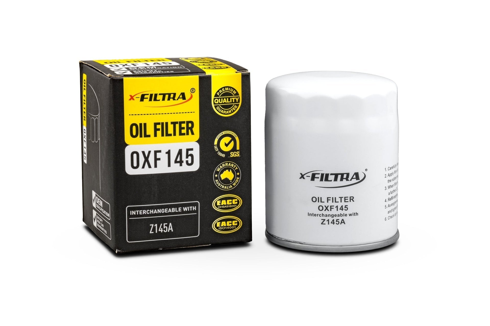 x - Filtra OXF145 Oil Filter x 6 - Service Parts Online