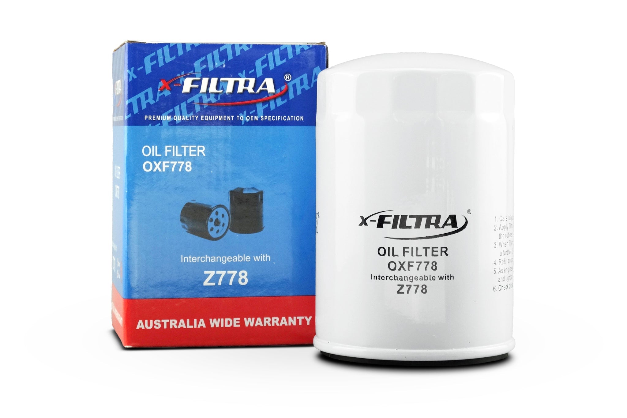 x - Filtra OXF778 Oil Filter - Service Parts Online