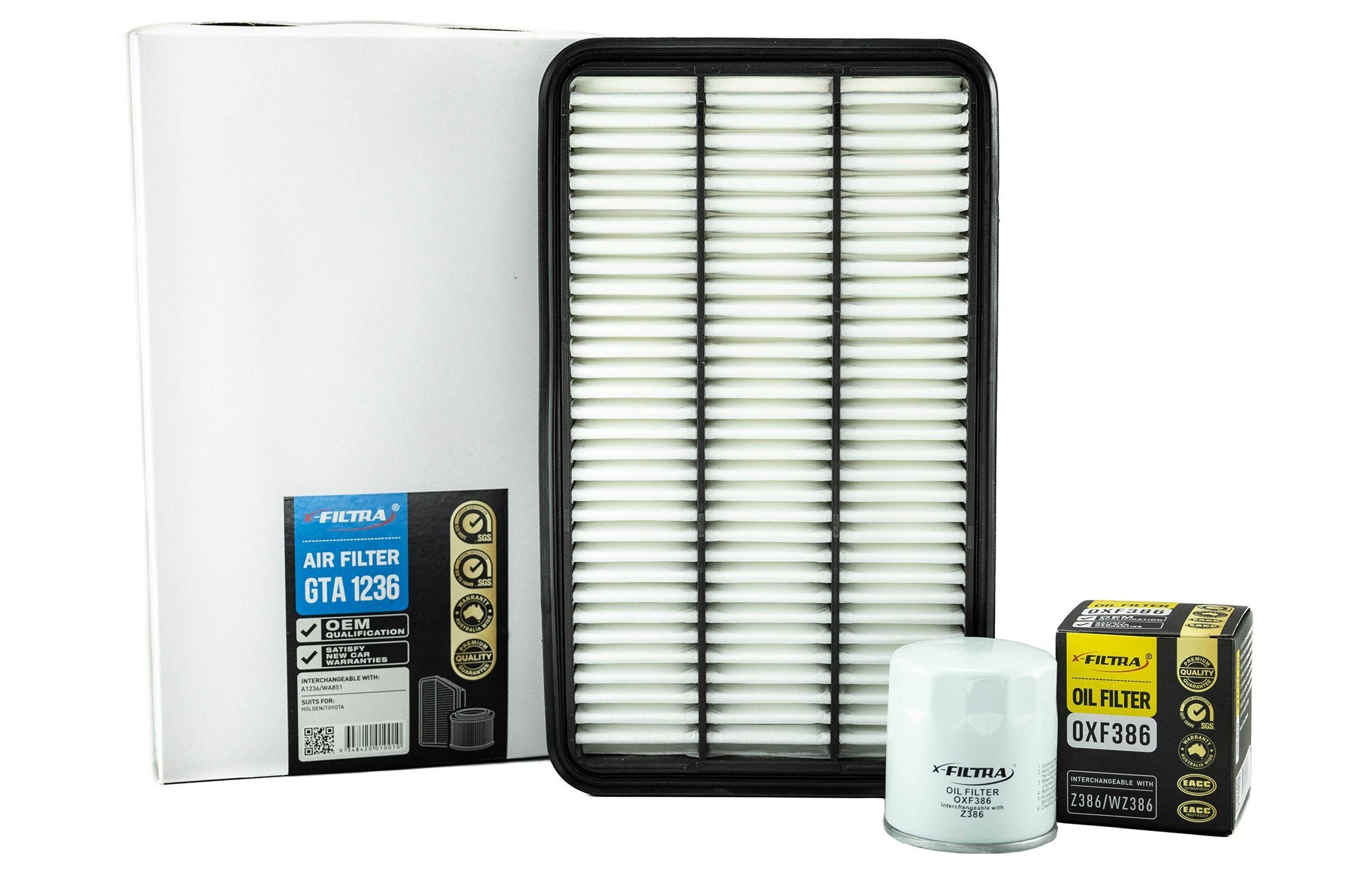 AIR GTA1236 OIL OXF386 Filter Kit - Service Parts Online