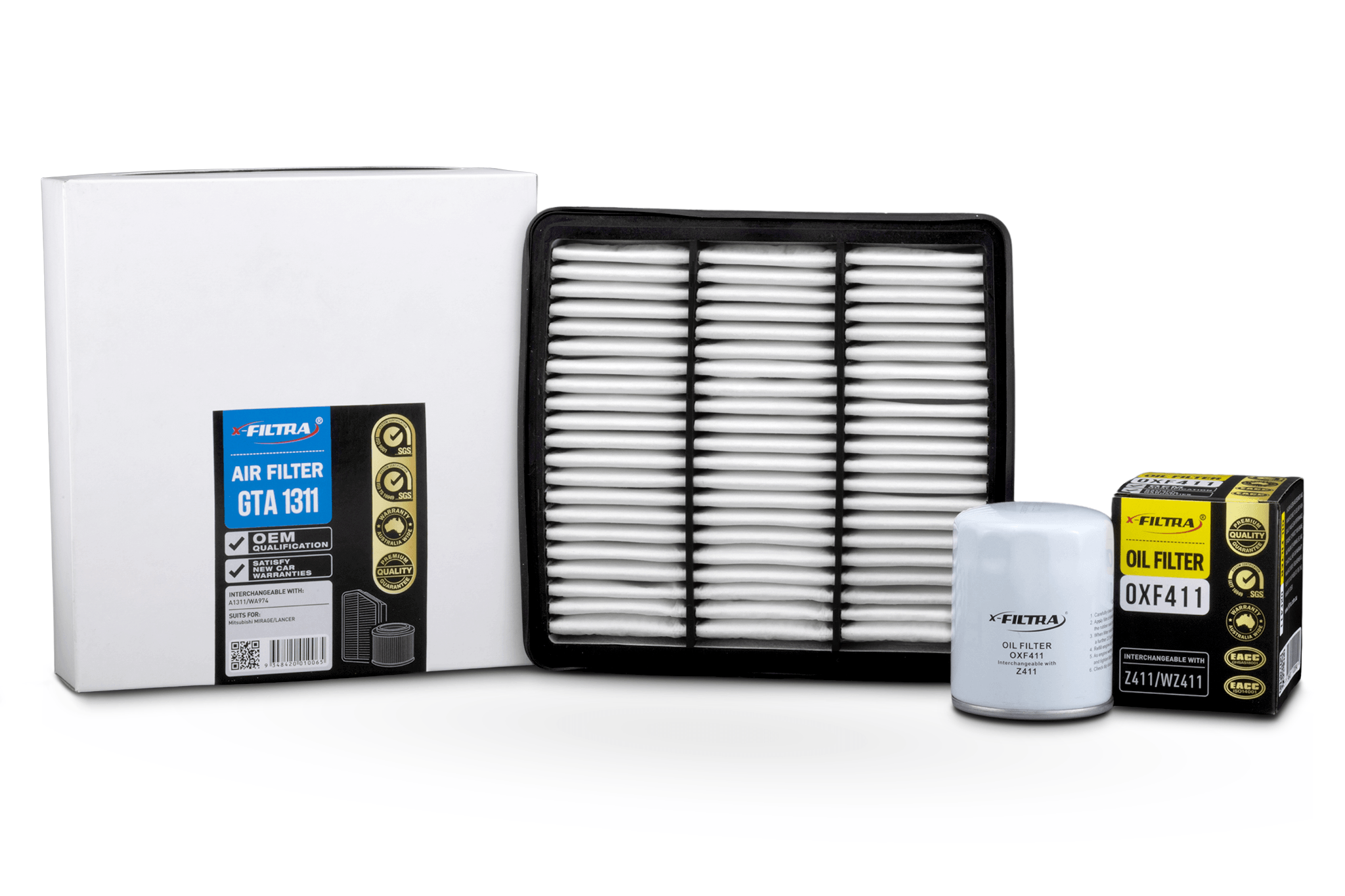 AIR GTA1311 OIL OXF411 Filter Kit - Service Parts Online