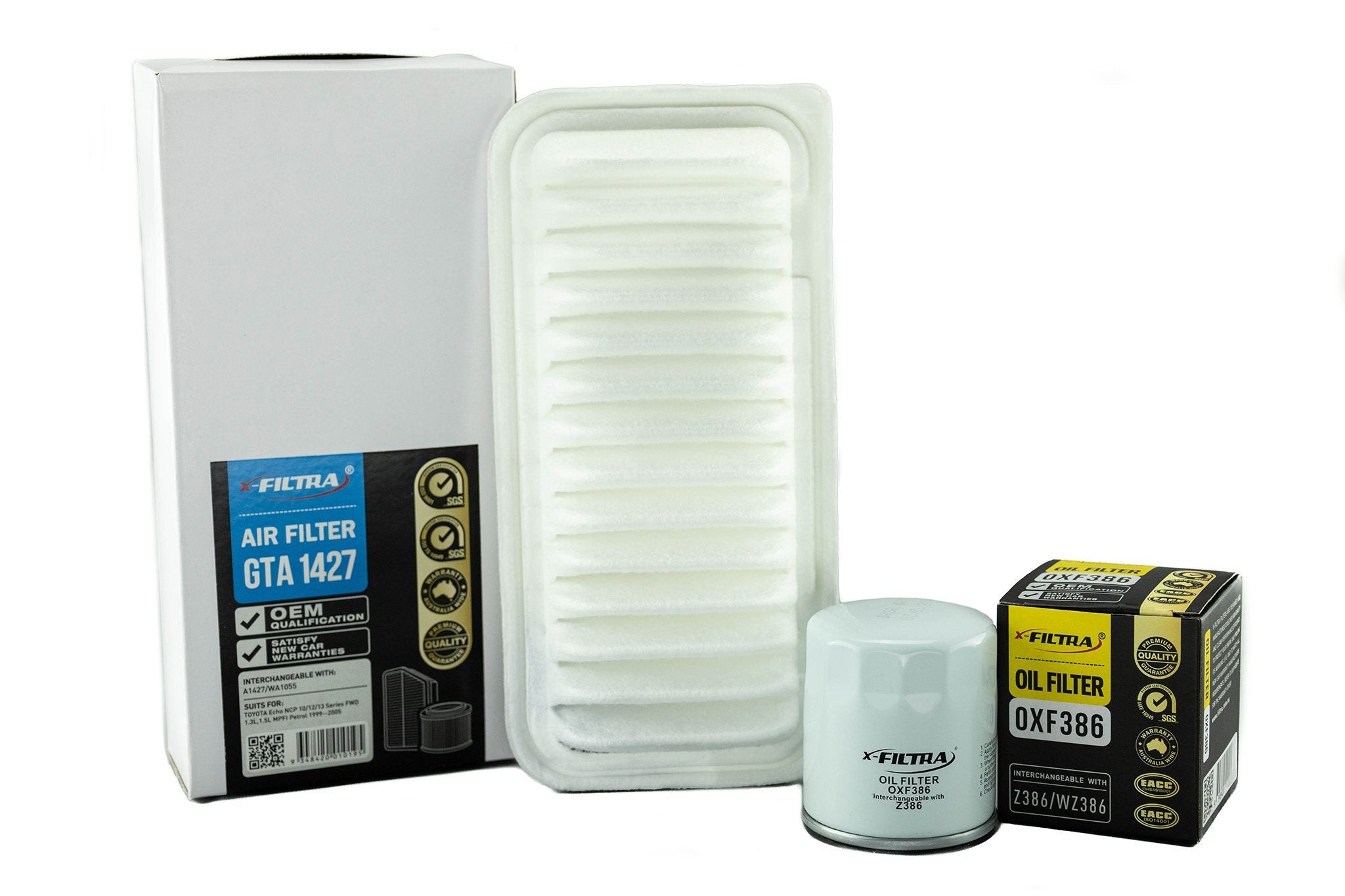 AIR GTA1427 OIL OXF386 Filter Kit - Service Parts Online