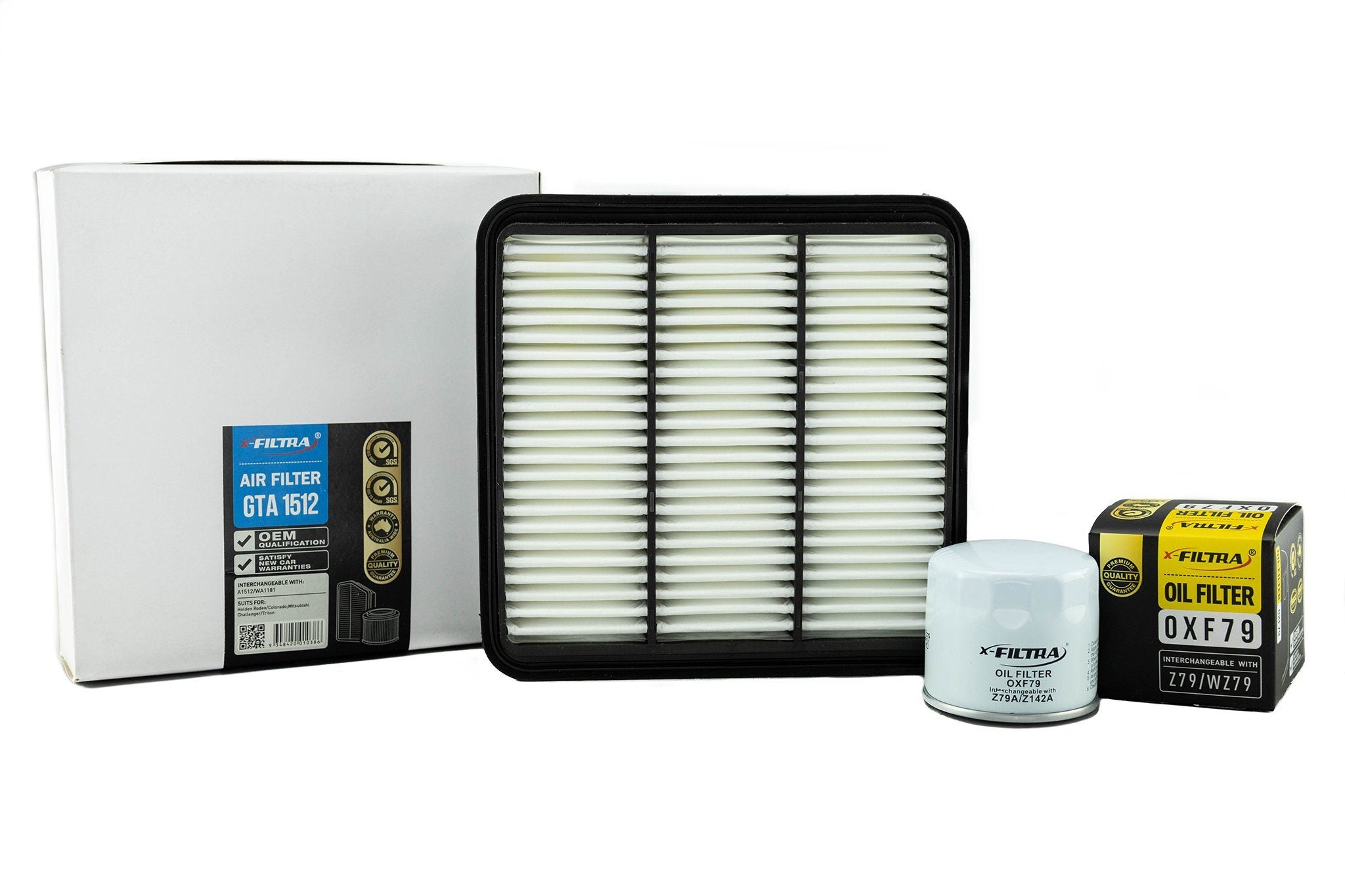 AIR GTA1512 OIL OXF79 Filter Kit - Service Parts Online