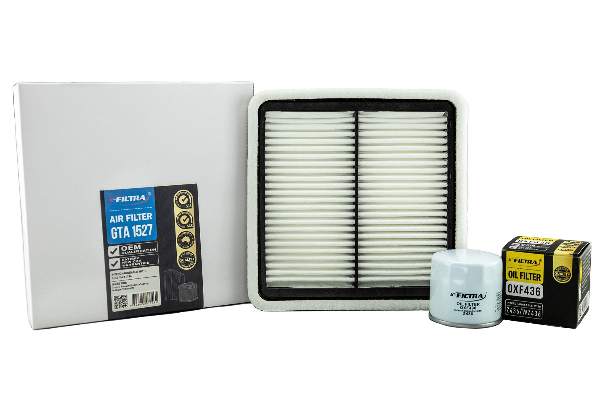 AIR GTA1527 OIL OXF436 Filter Kit - Service Parts Online