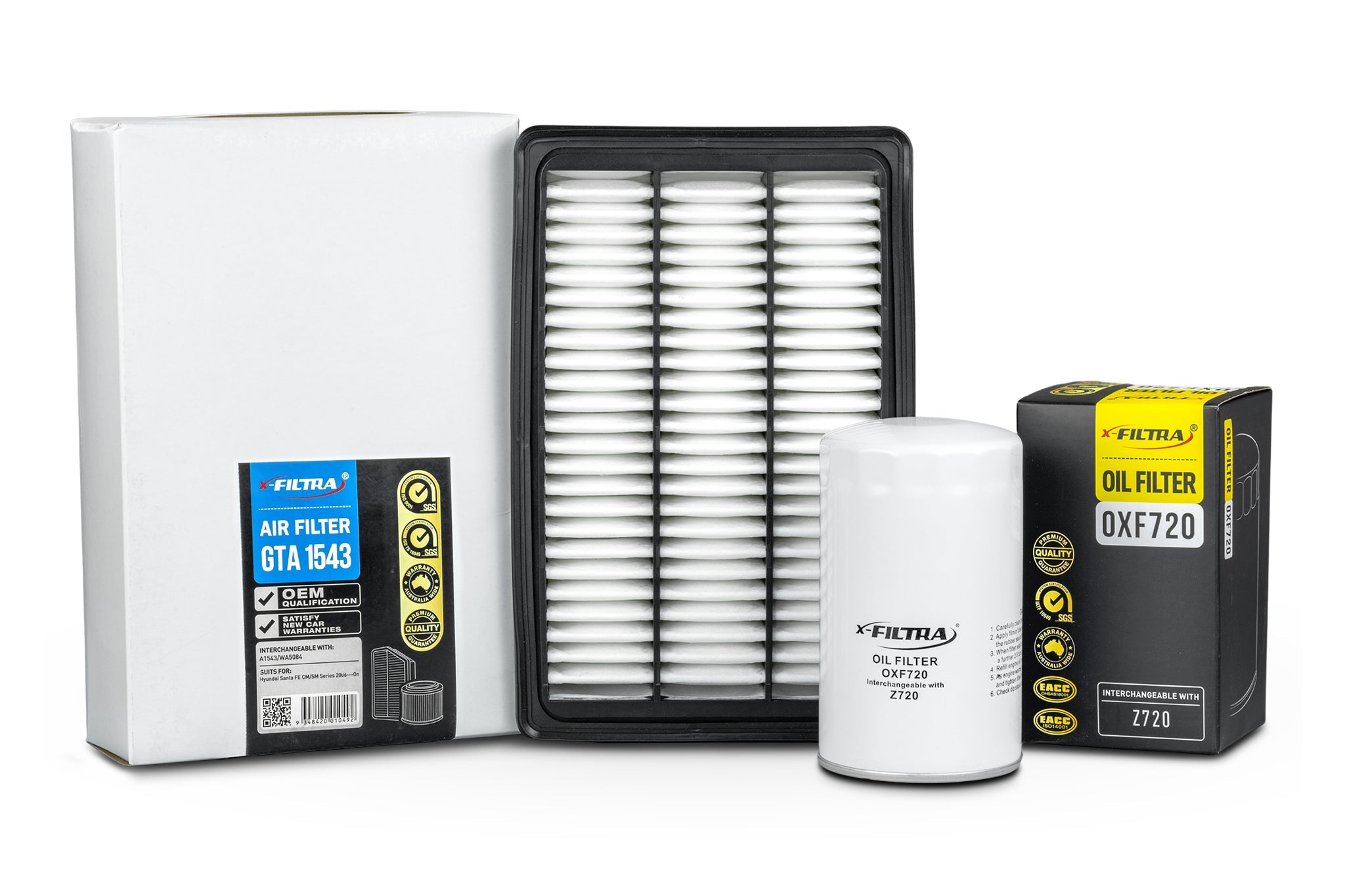 AIR GTA1543 OIL OXF720 Filter Kit - Service Parts Online