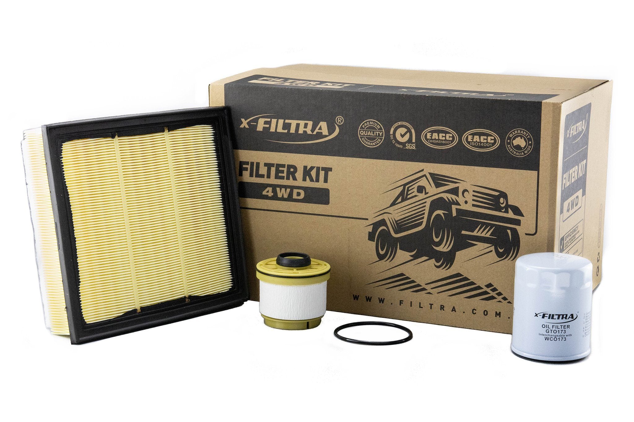 OIL GTO173 AIR GTA1828 FUEL GTF2619 Filter Kit - Service Parts Online