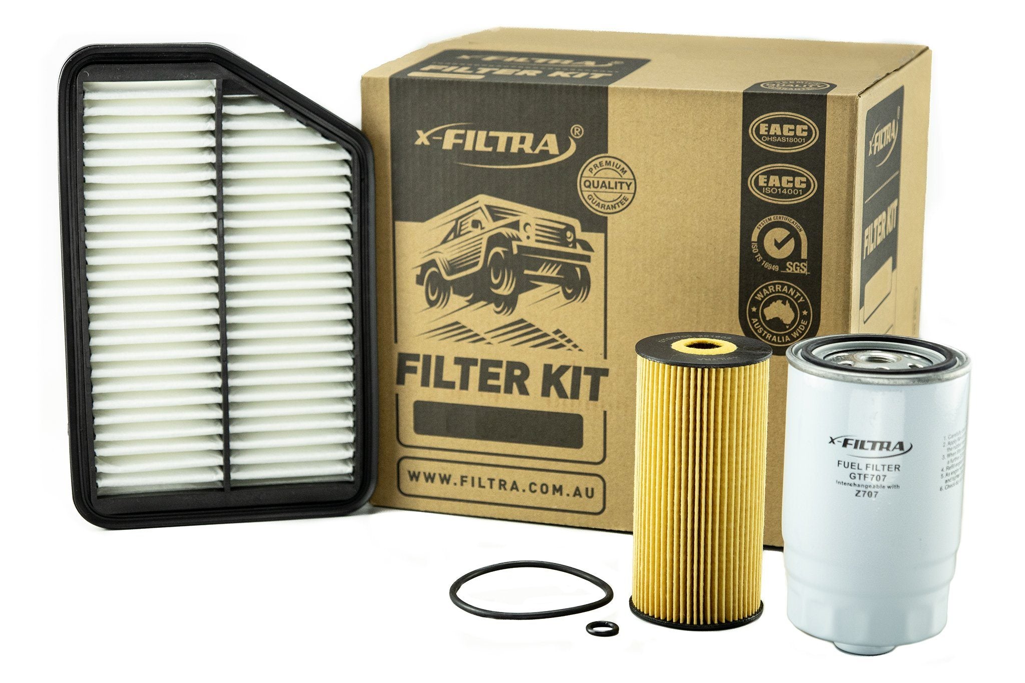 OIL GTO2700 AIR GTA1727 FUEL GTF707 Filter Kit - Service Parts Online