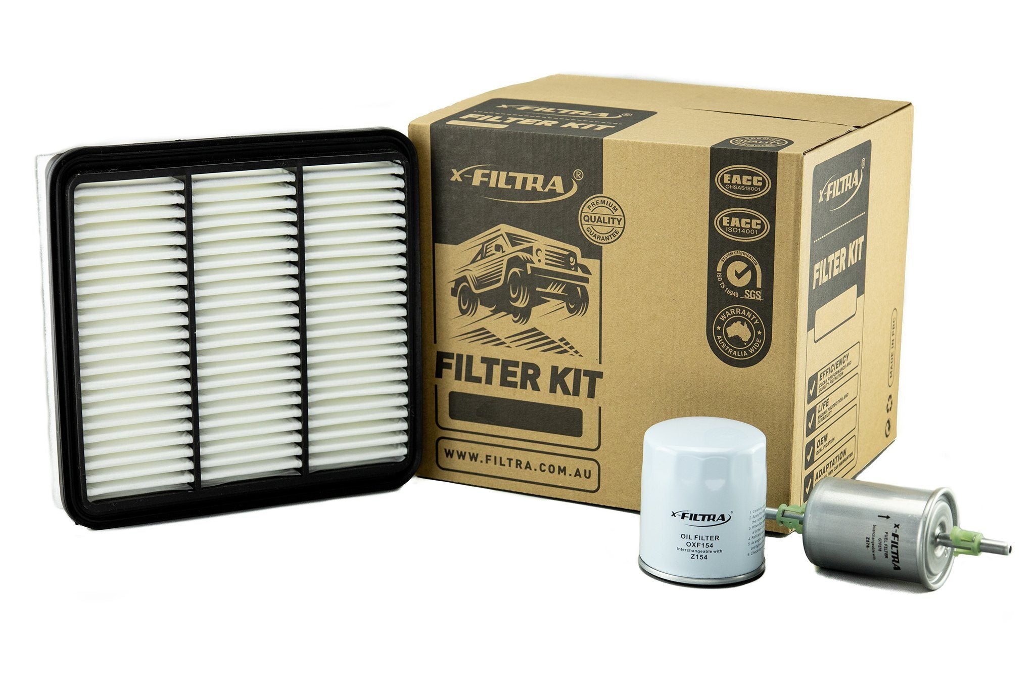 OIL OXF154 AIR GTA1512 FUEL GTF578 Filter Kit - Service Parts Online