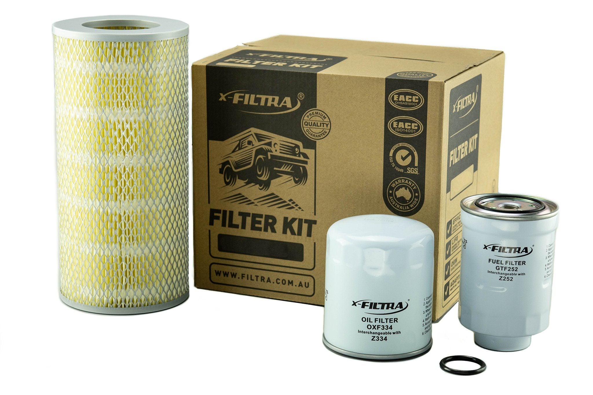 OIL OXF334 AIR GTA1215 FUEL GTF252 Filter Kit - Service Parts Online