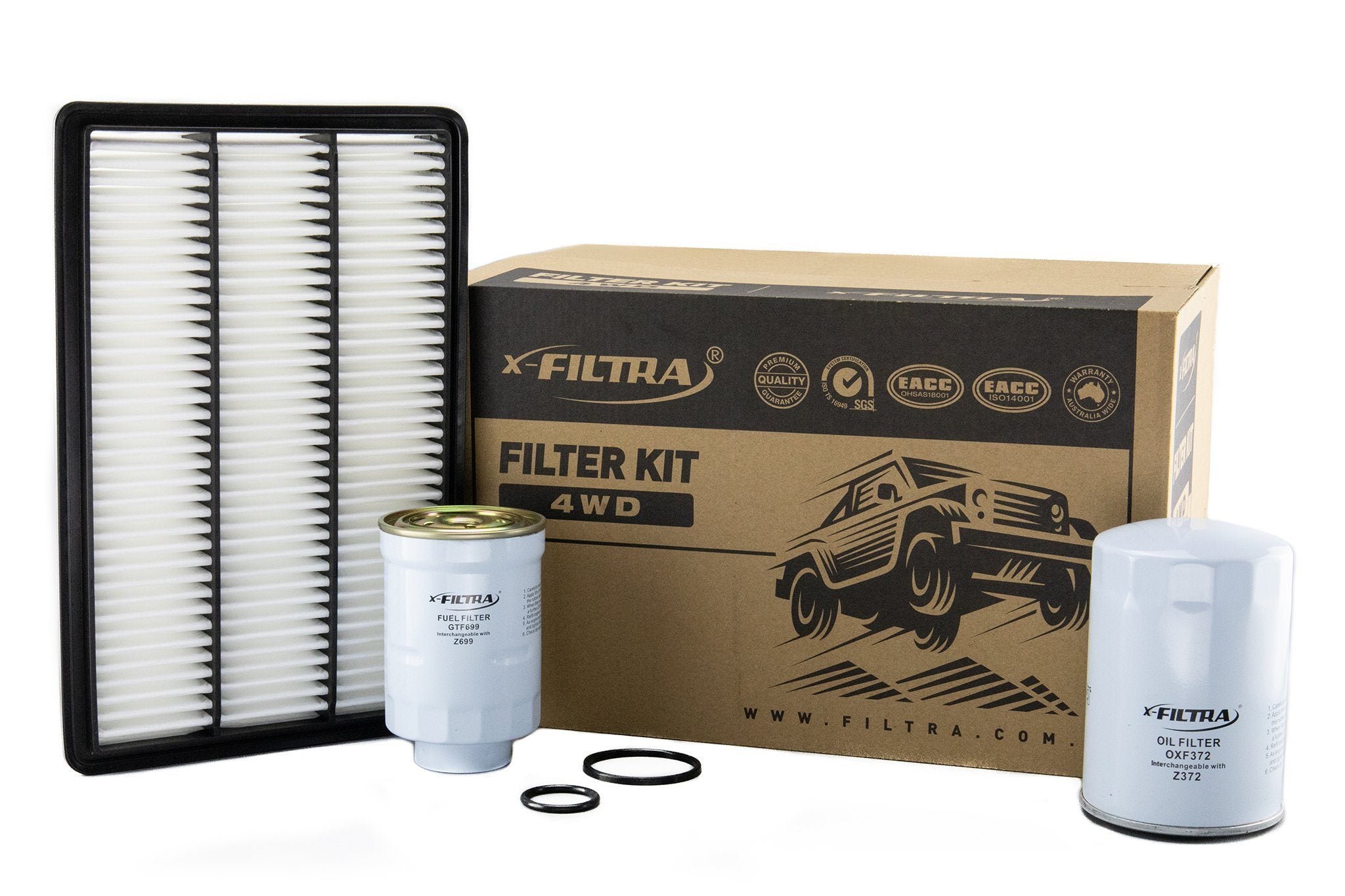 OIL OXF372 AIR GTA1449 FUEL GTF699 Filter Kit - Service Parts Online