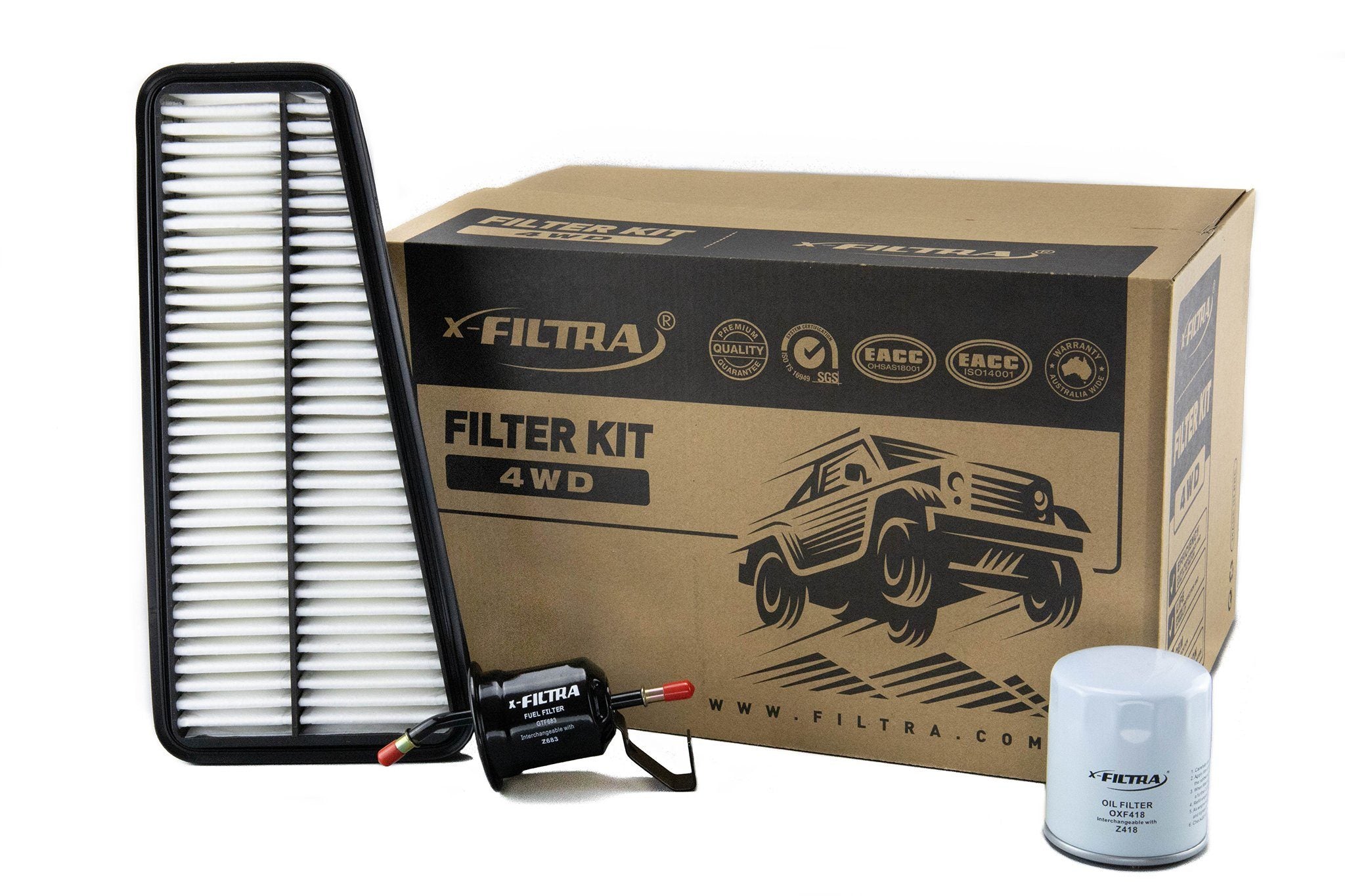 OIL OXF418 AIR GTA1525 FUEL GTF683 Filter Kit - Service Parts Online