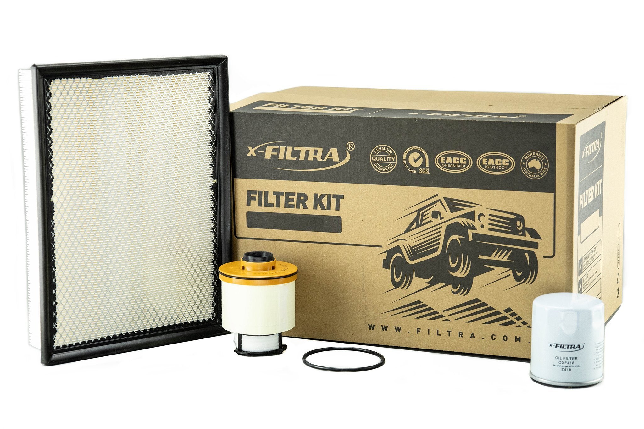 OIL OXF418 AIR GTA1876 FUEL GTF2777 Filter Kit - Service Parts Online