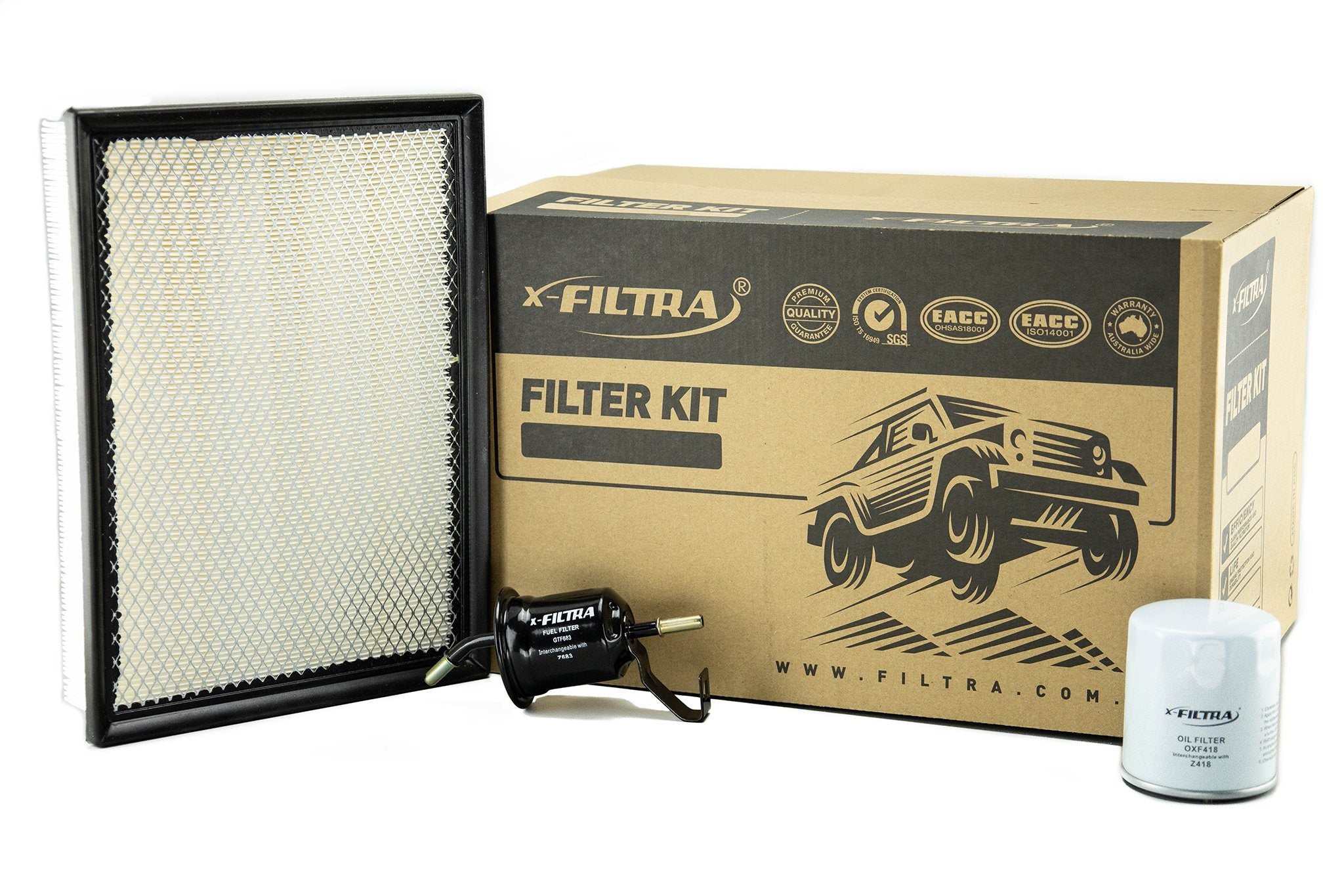 OIL OXF418 AIR GTA1876 FUEL GTF683 Filter Kit - Service Parts Online