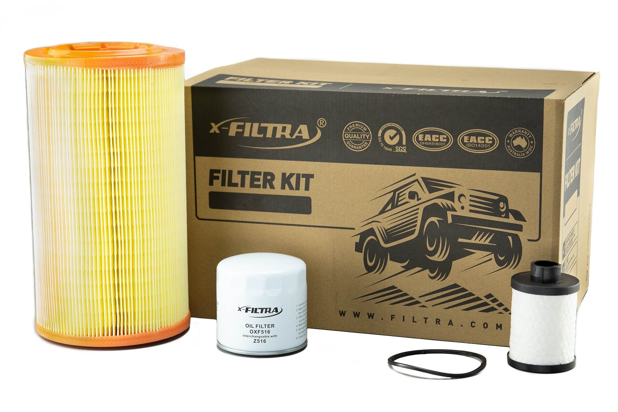 OIL OXF516 AIR GTA1862 FUEL GTF2661 Filter Kit - Service Parts Online