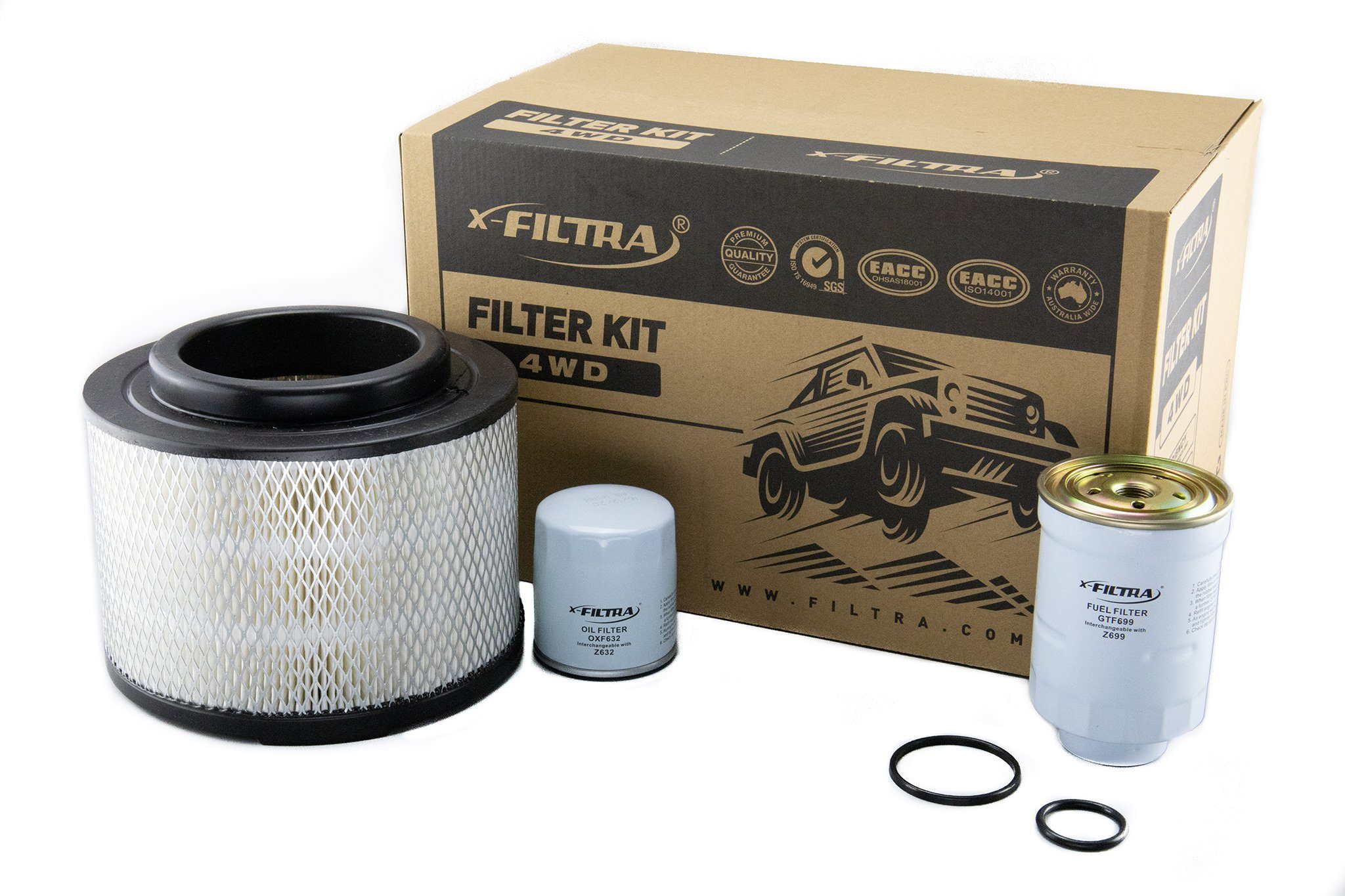 OIL OXF632 AIR GTA1541 FUEL GTF699 Filter Kit - Service Parts Online