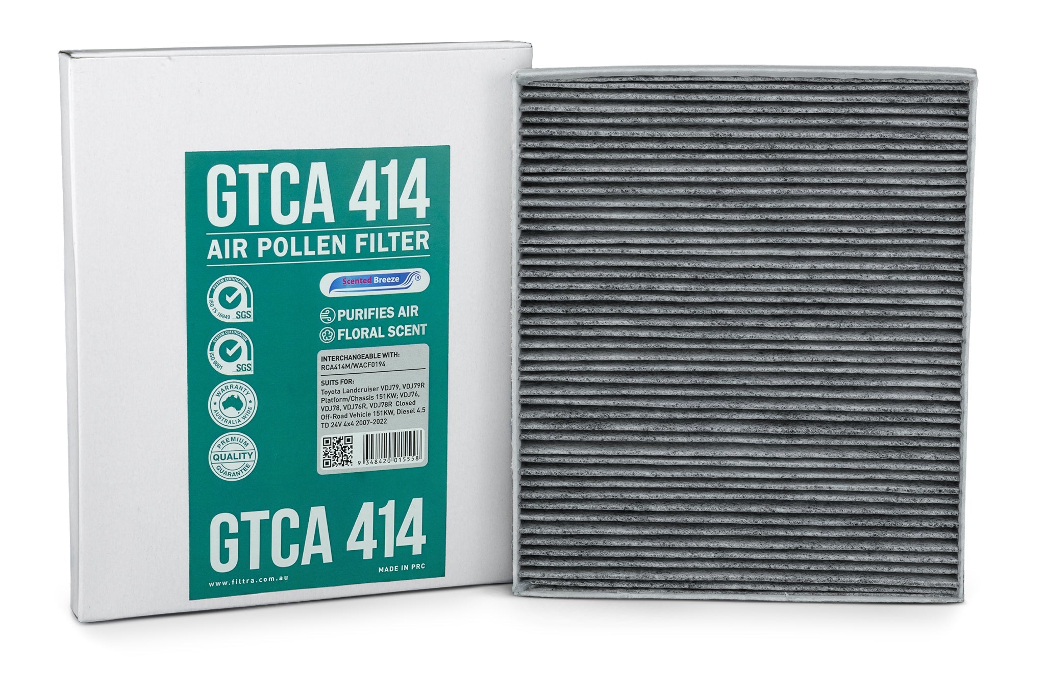 Scented Breeze GTCA414 Cabin Air Filter - Service Parts Online