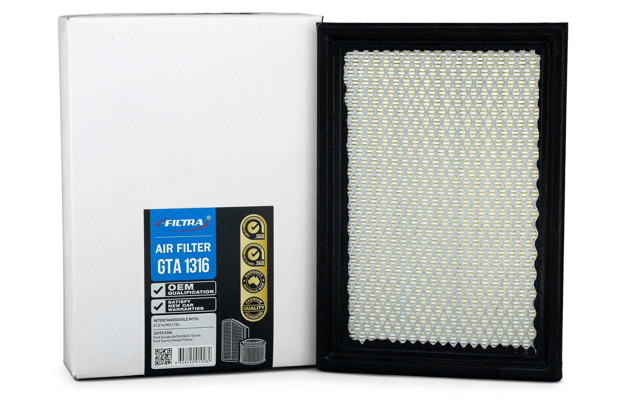 x-Filtra GTA1316 Air Filter - Service Parts Online