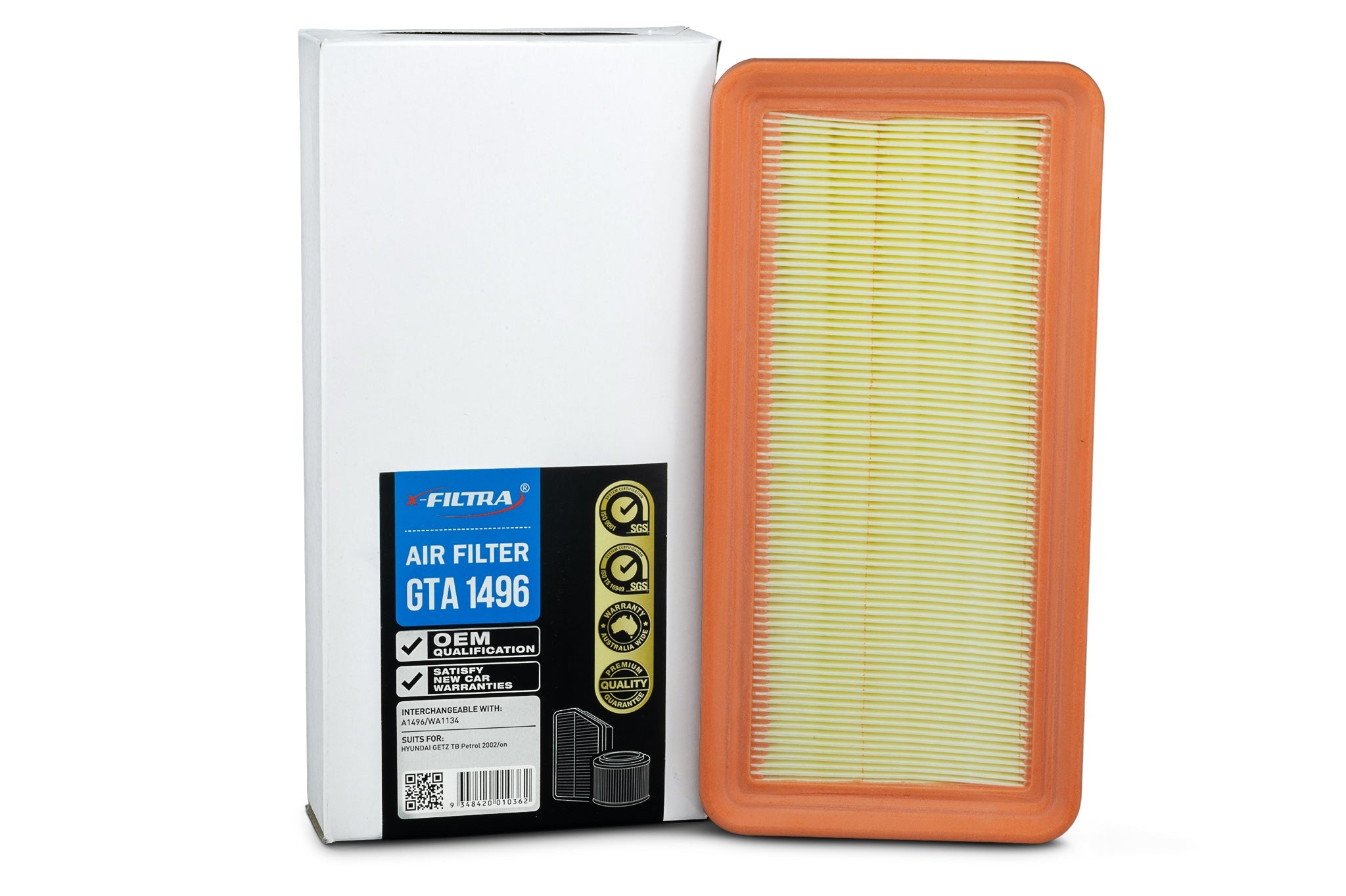 x-Filtra GTA1496 Air Filter - Service Parts Online