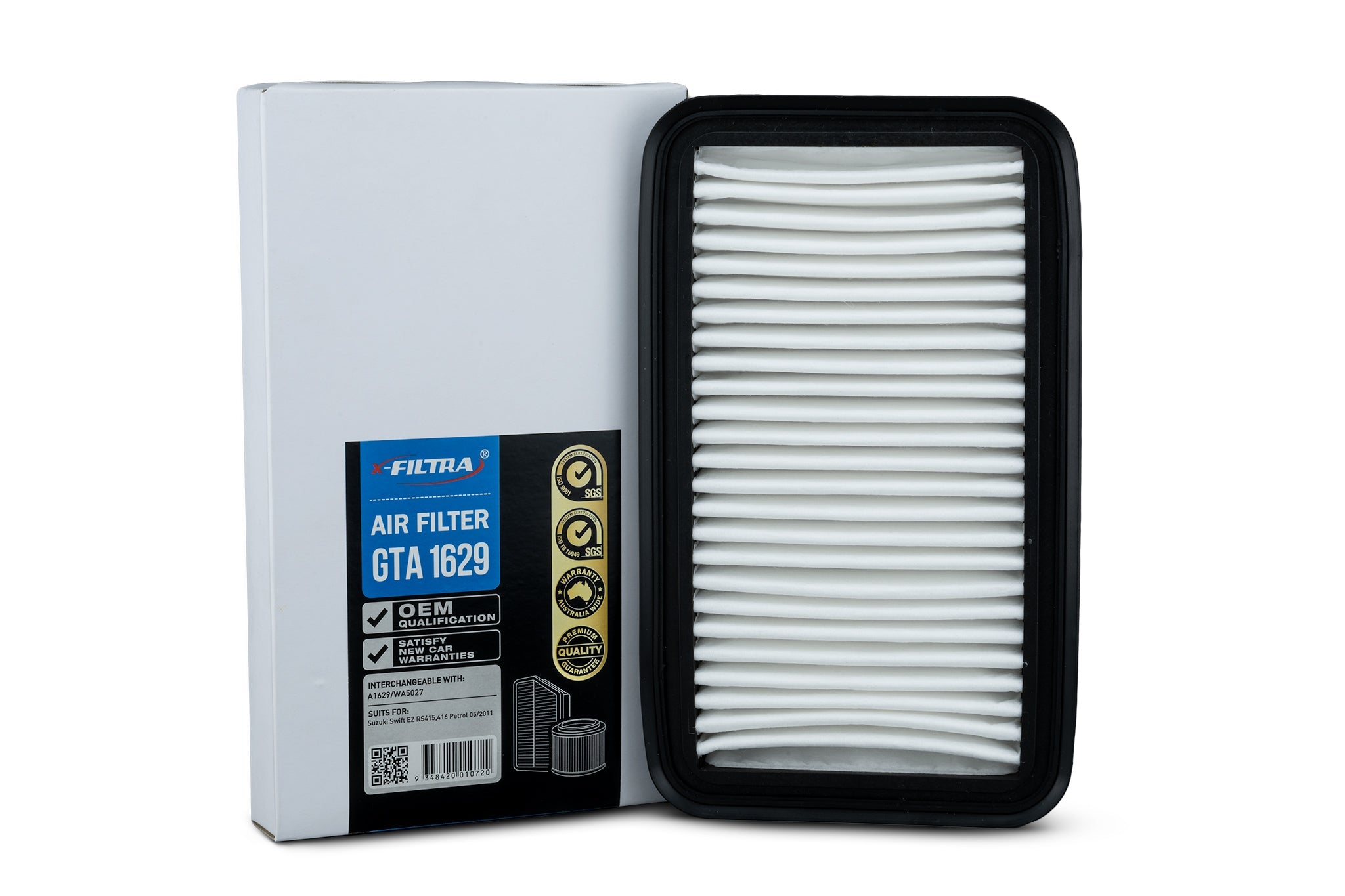 x-Filtra GTA1629 Air Filter - Service Parts Online