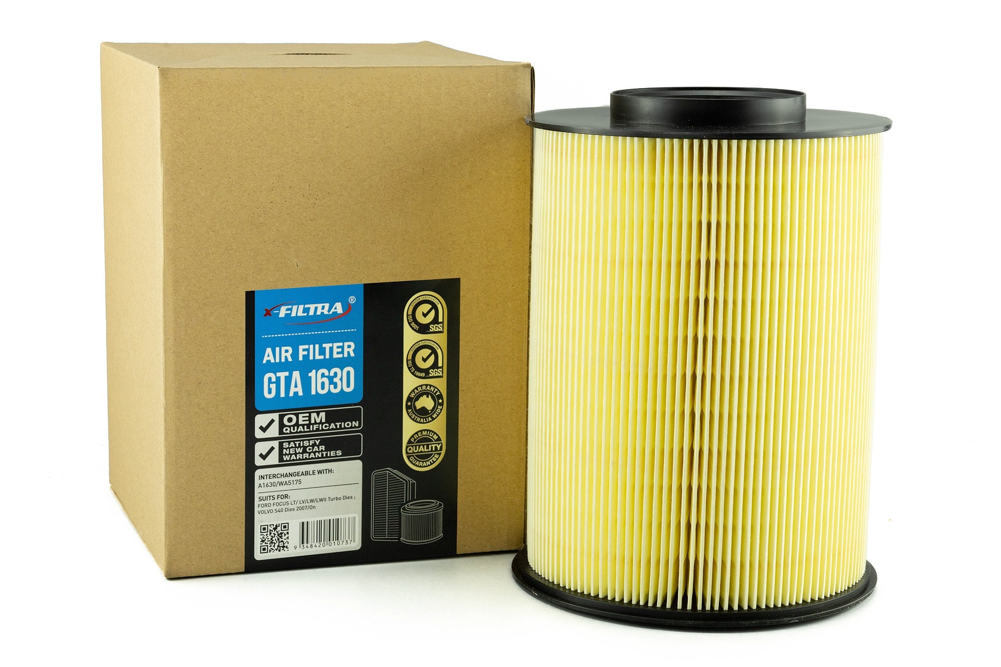 x-Filtra GTA1630 Air Filter - Service Parts Online