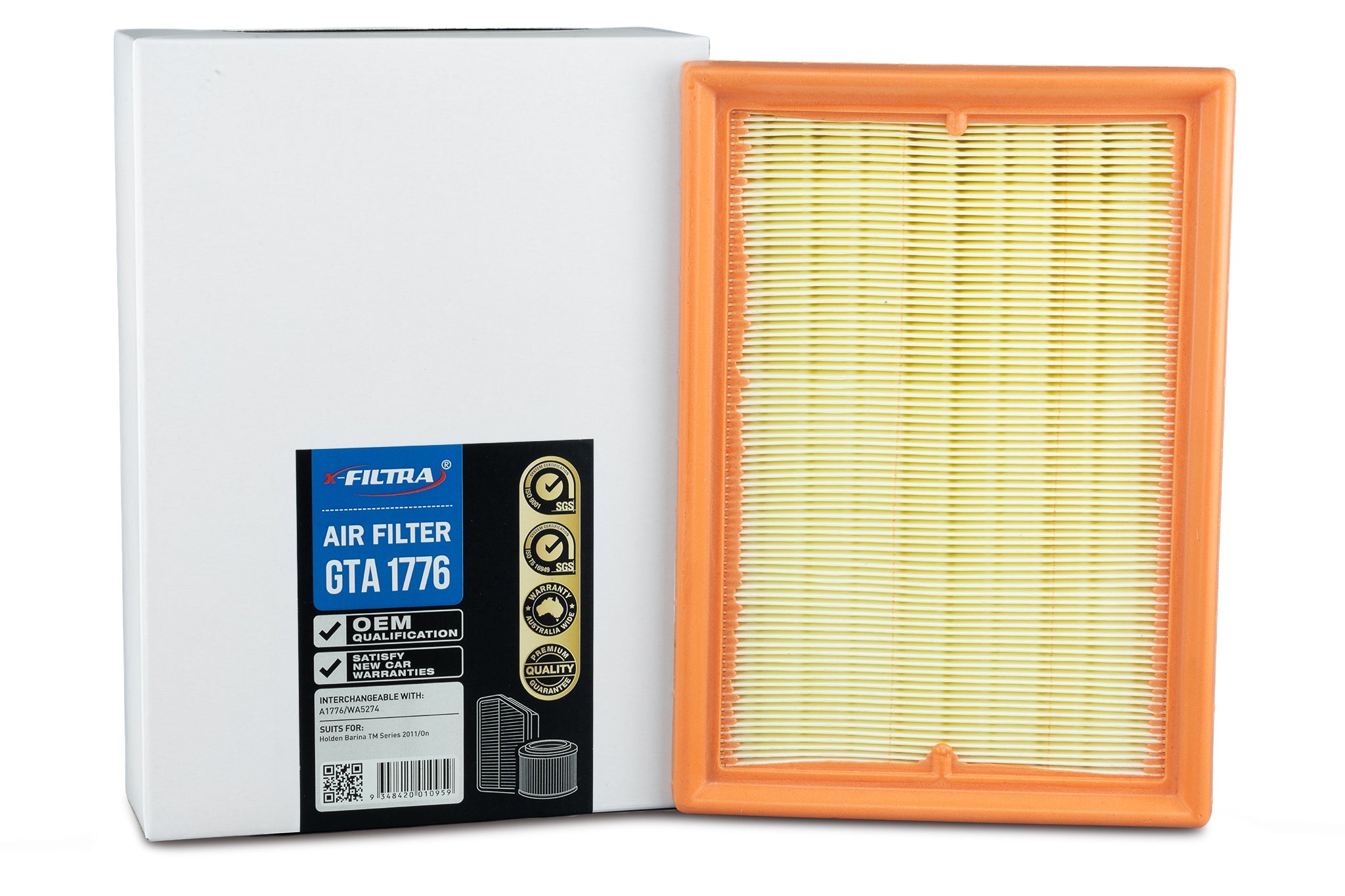 x-Filtra GTA1776 Air Filter - Service Parts Online