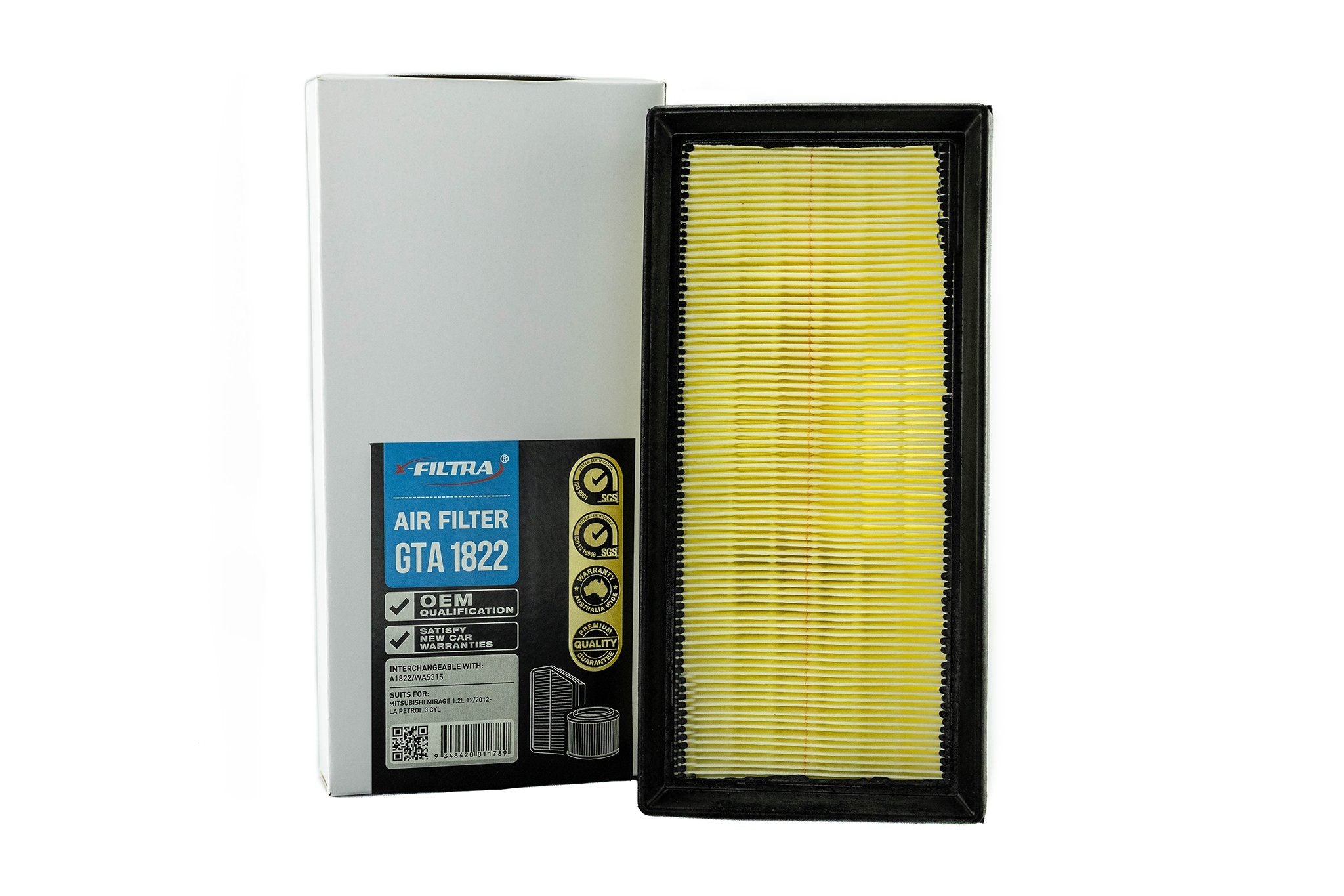 x-Filtra GTA1822 Air Filter - Service Parts Online