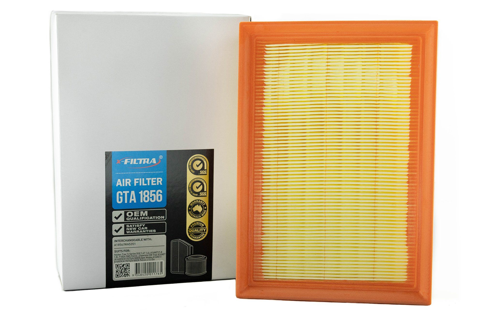 x-Filtra GTA1856 Air Filter - Service Parts Online