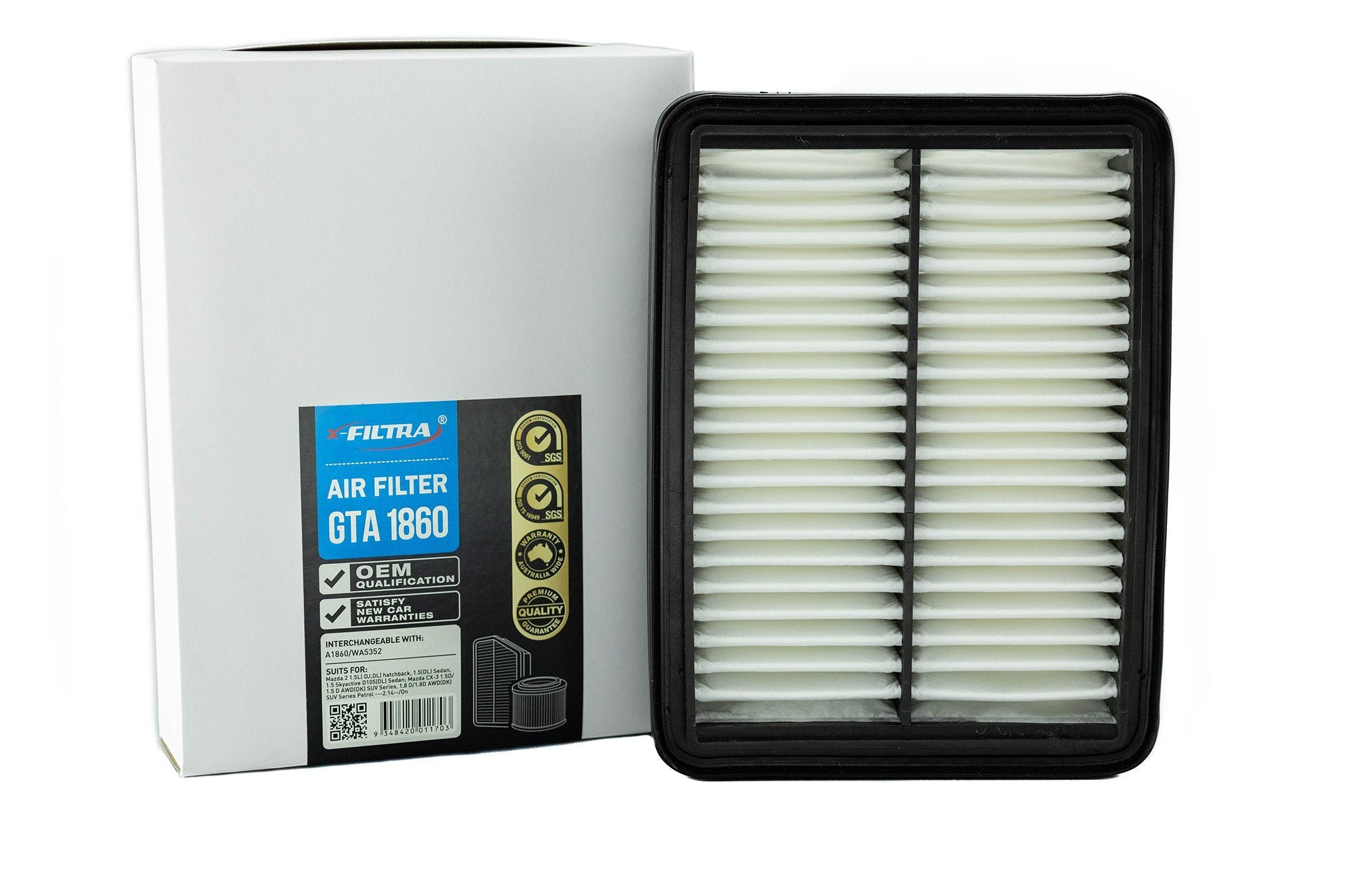 x-Filtra GTA1860 Air Filter - Service Parts Online