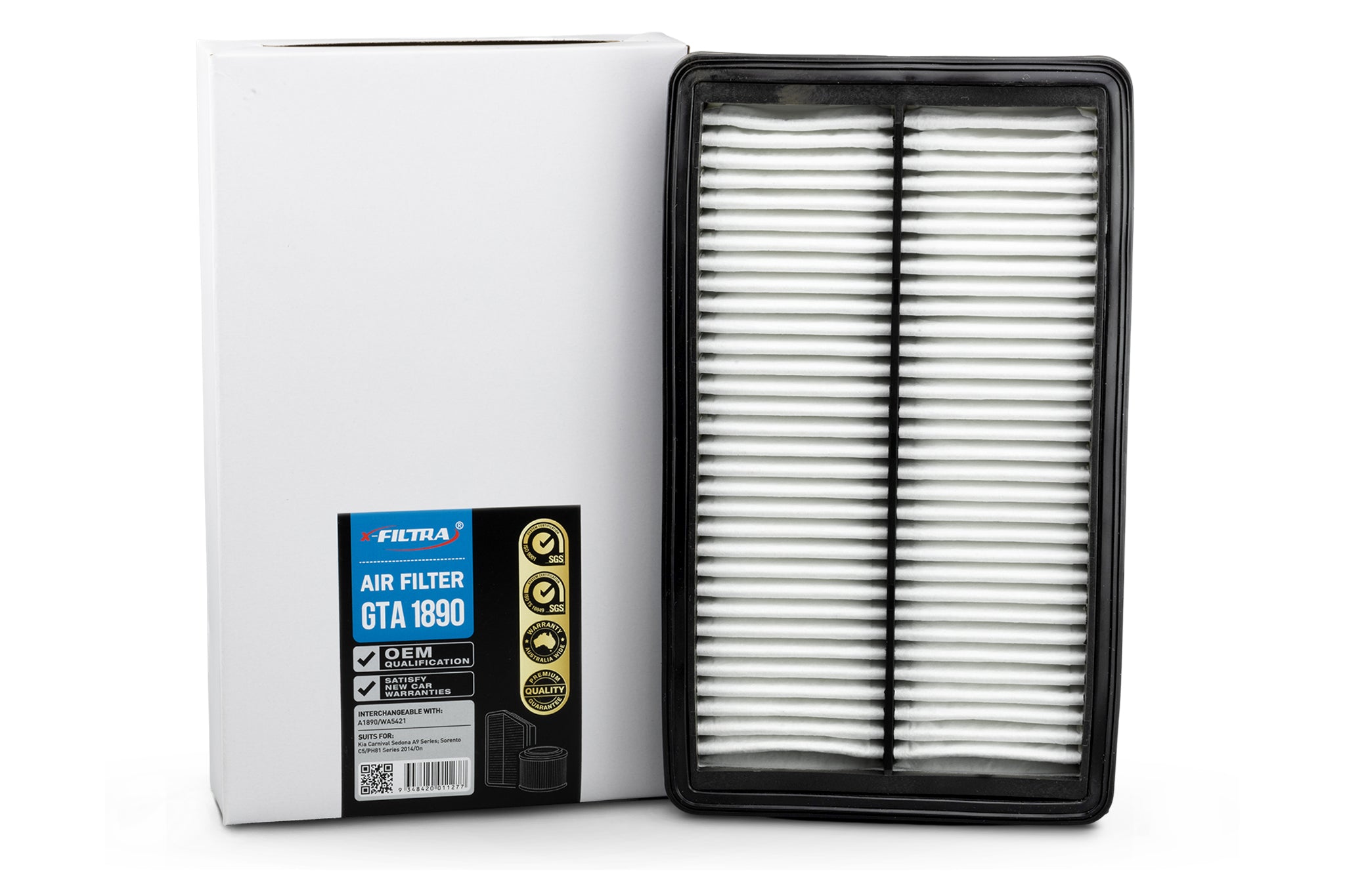x-Filtra GTA1890 Air Filter - Service Parts Online