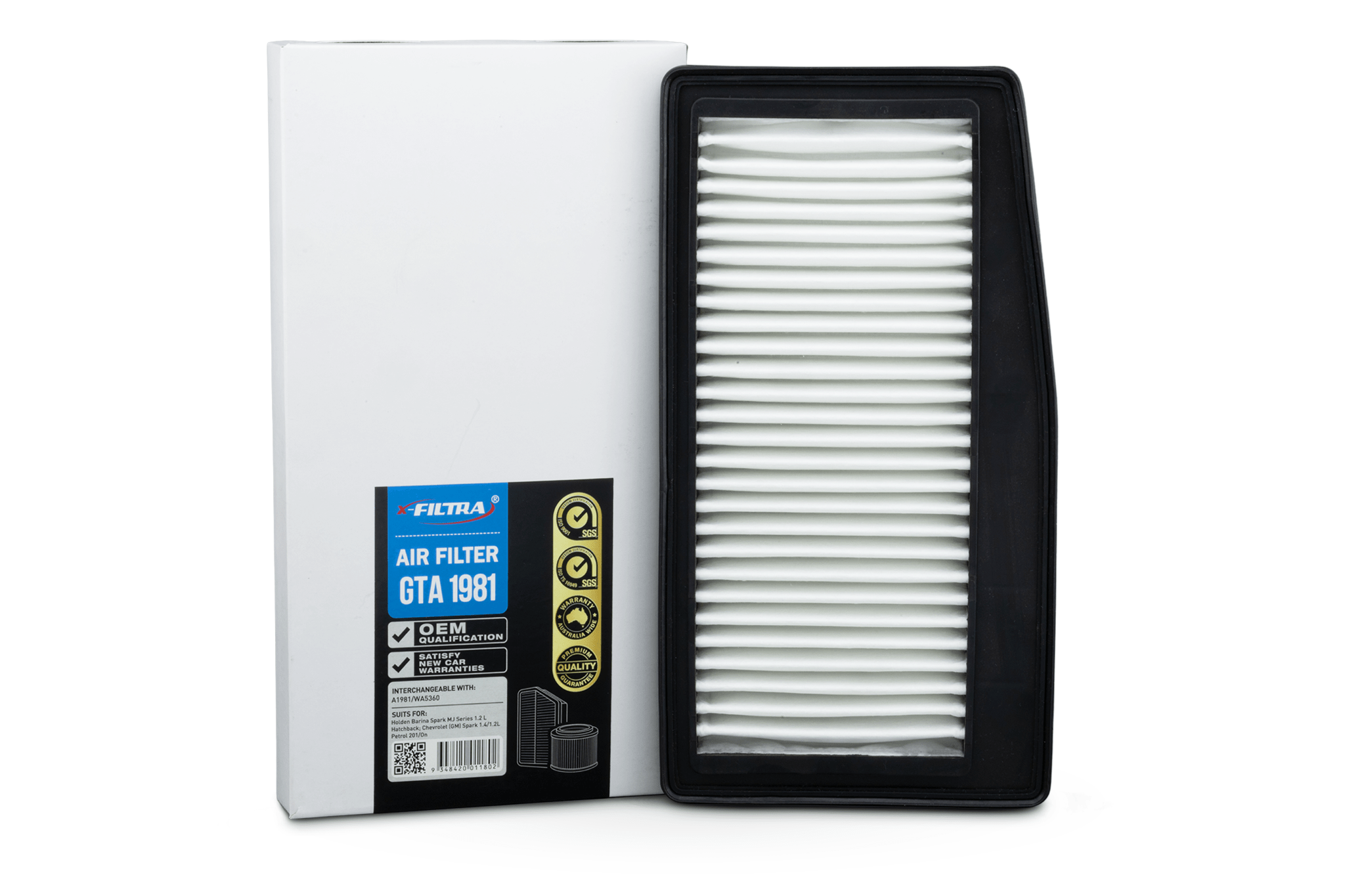 x-Filtra GTA1981 Air Filter - Service Parts Online
