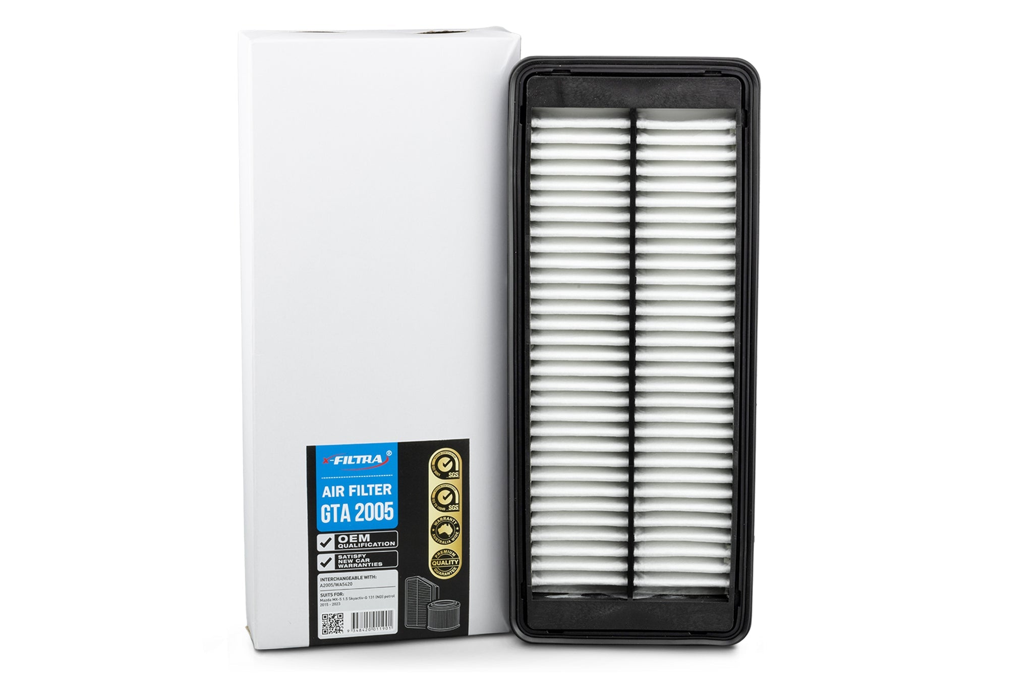 x-Filtra GTA2005 Air Filter - Service Parts Online