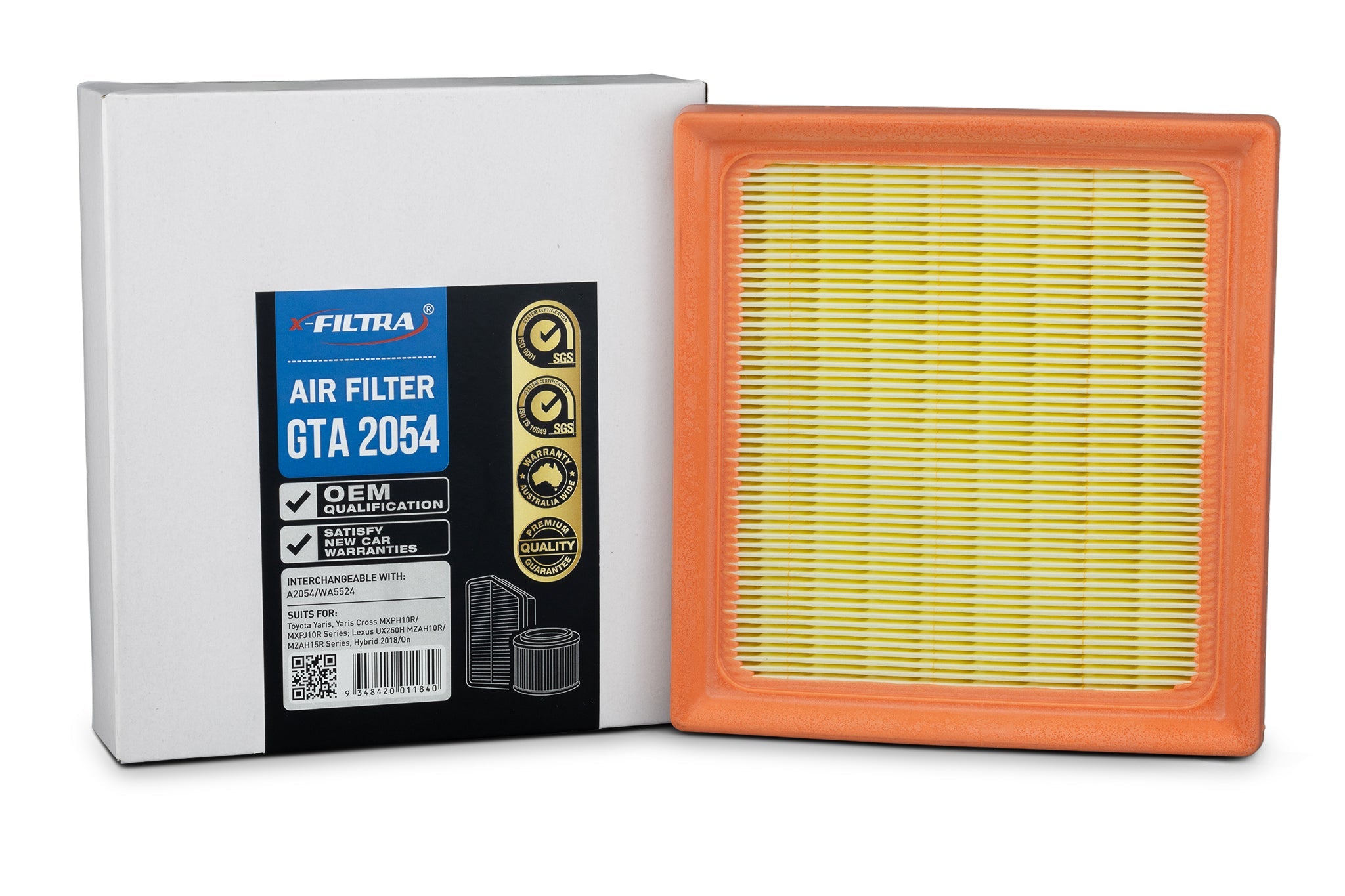 x-Filtra GTA2054 Air Filter - Service Parts Online