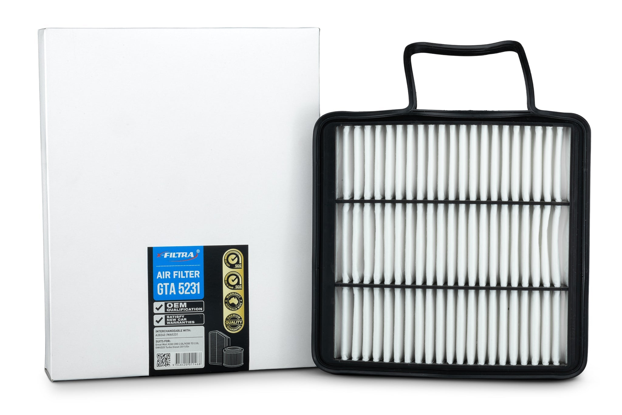 x-Filtra GTA5231 Air Filter - Service Parts Online