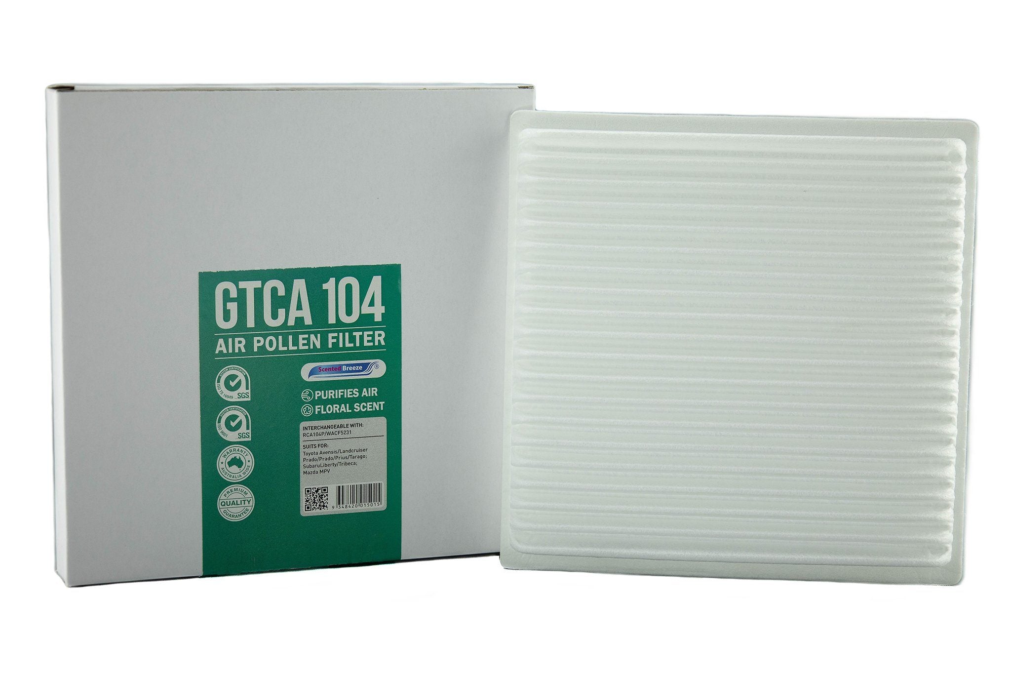 x-Filtra GTCA104 Cabin Air Filter - Service Parts Online