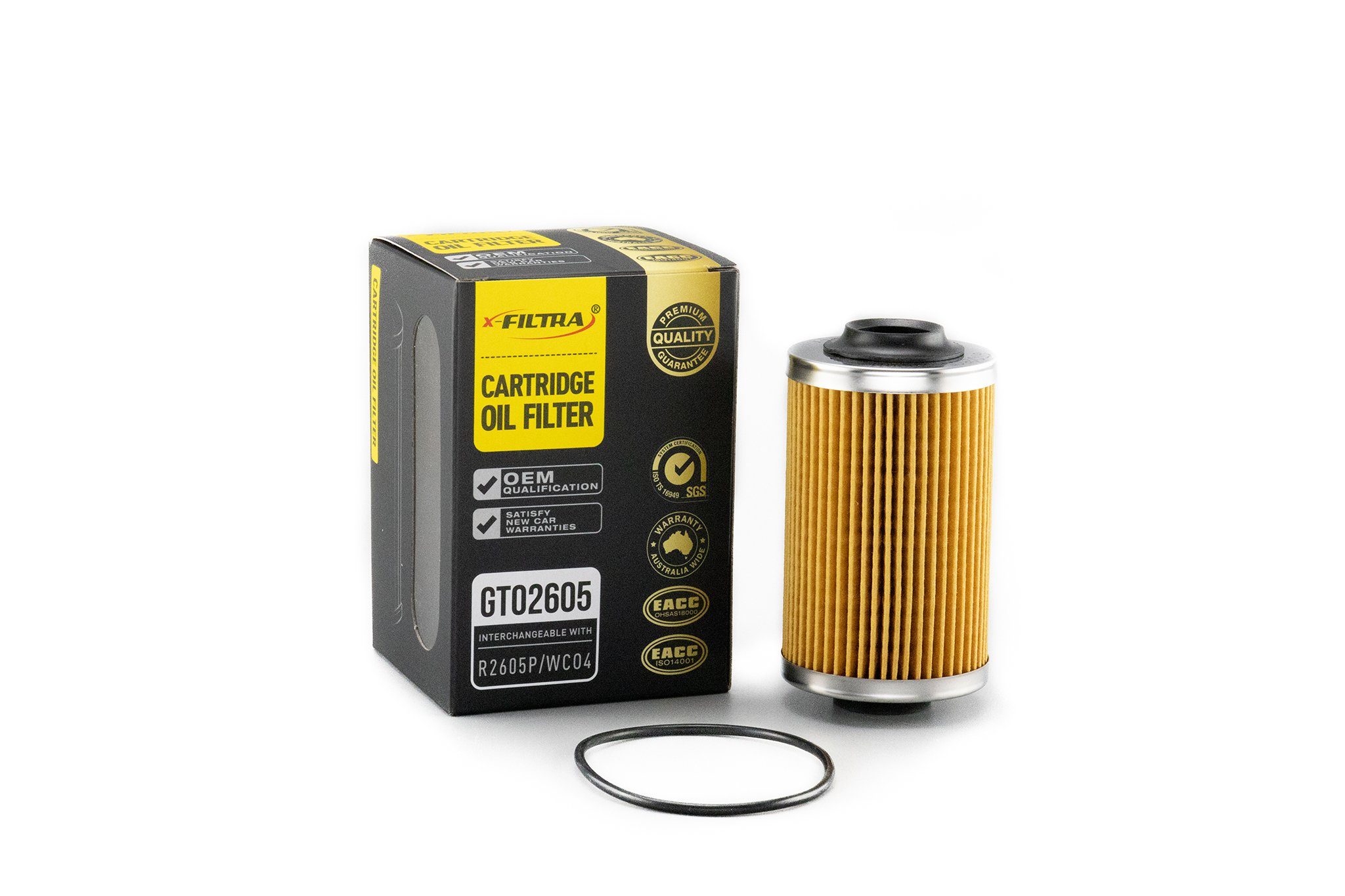 x-Filtra GTO2605 Oil Filter x 4 - Service Parts Online
